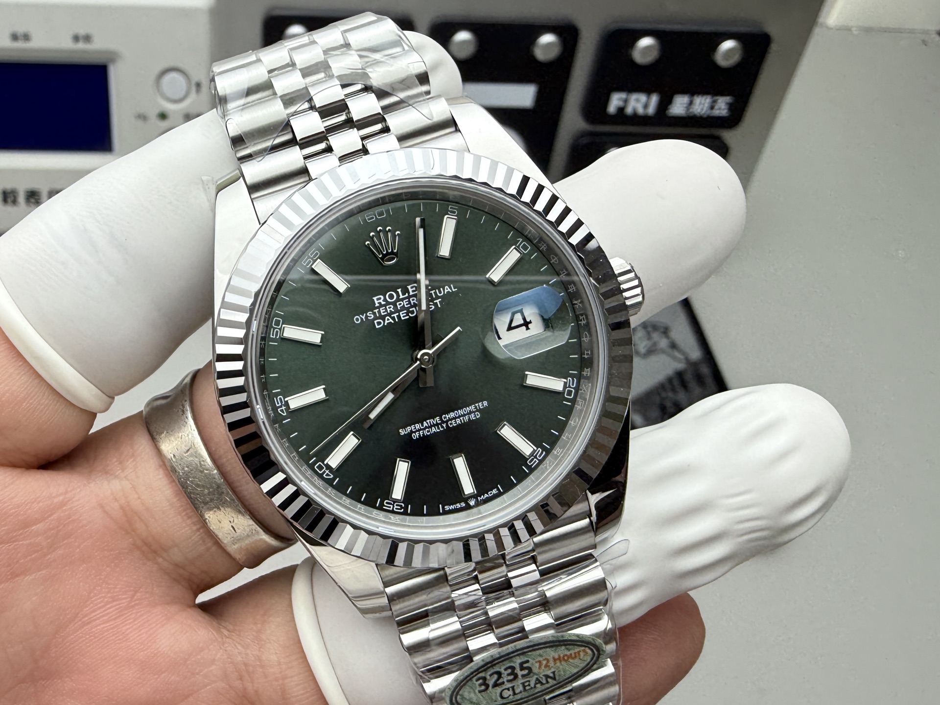 Rolex 最强分c薄荷绿日志，升级72小时