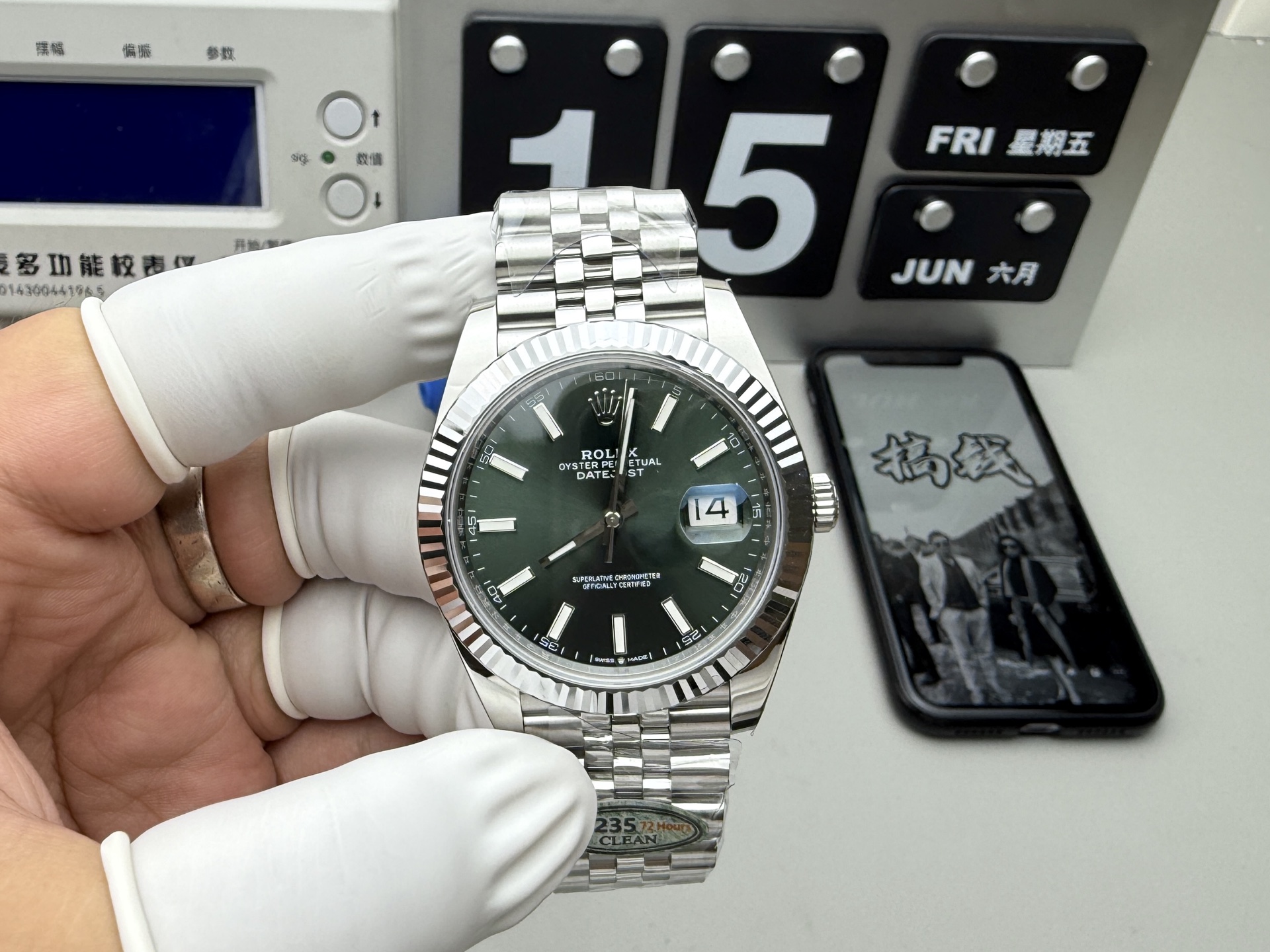Rolex 最强分c薄荷绿日志，升级72小时