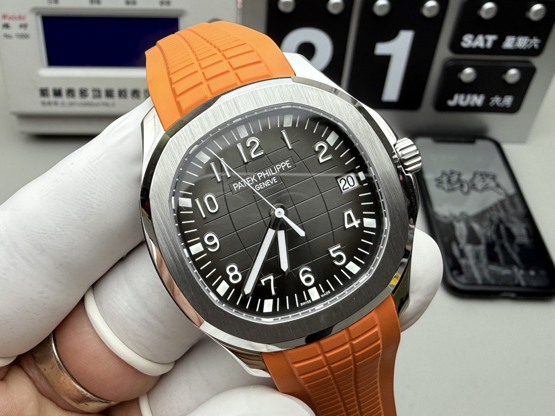 Patek Philippe 3k 橙胶手雷