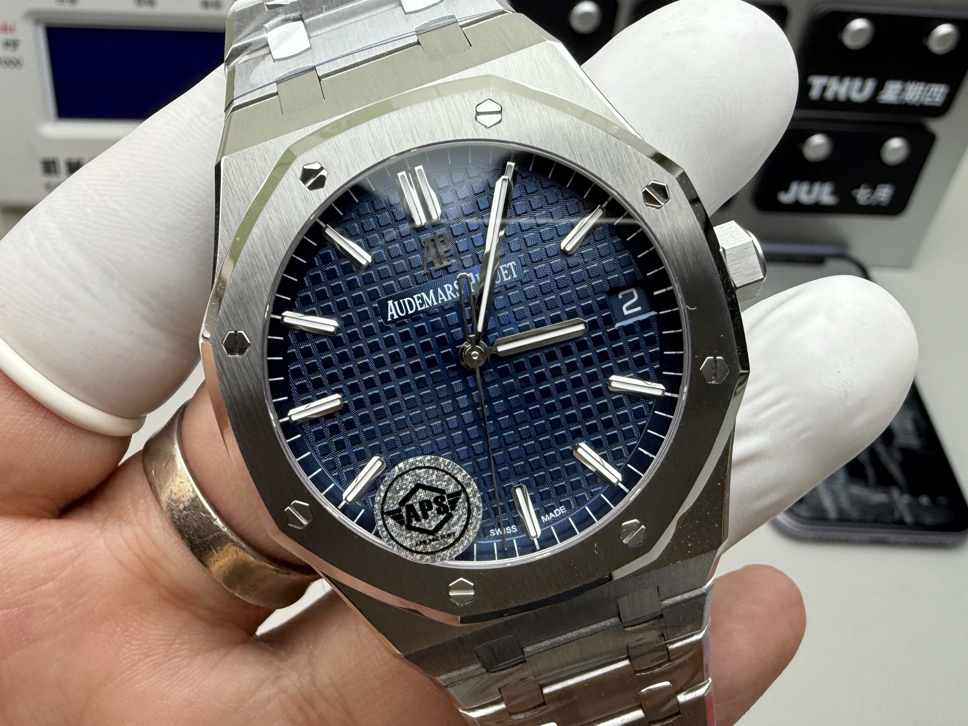 Audemars Piguet APS 蓝面15500