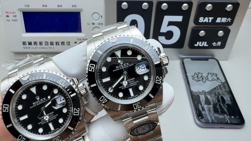 Rolex 40黑水鬼 丹东3135机芯