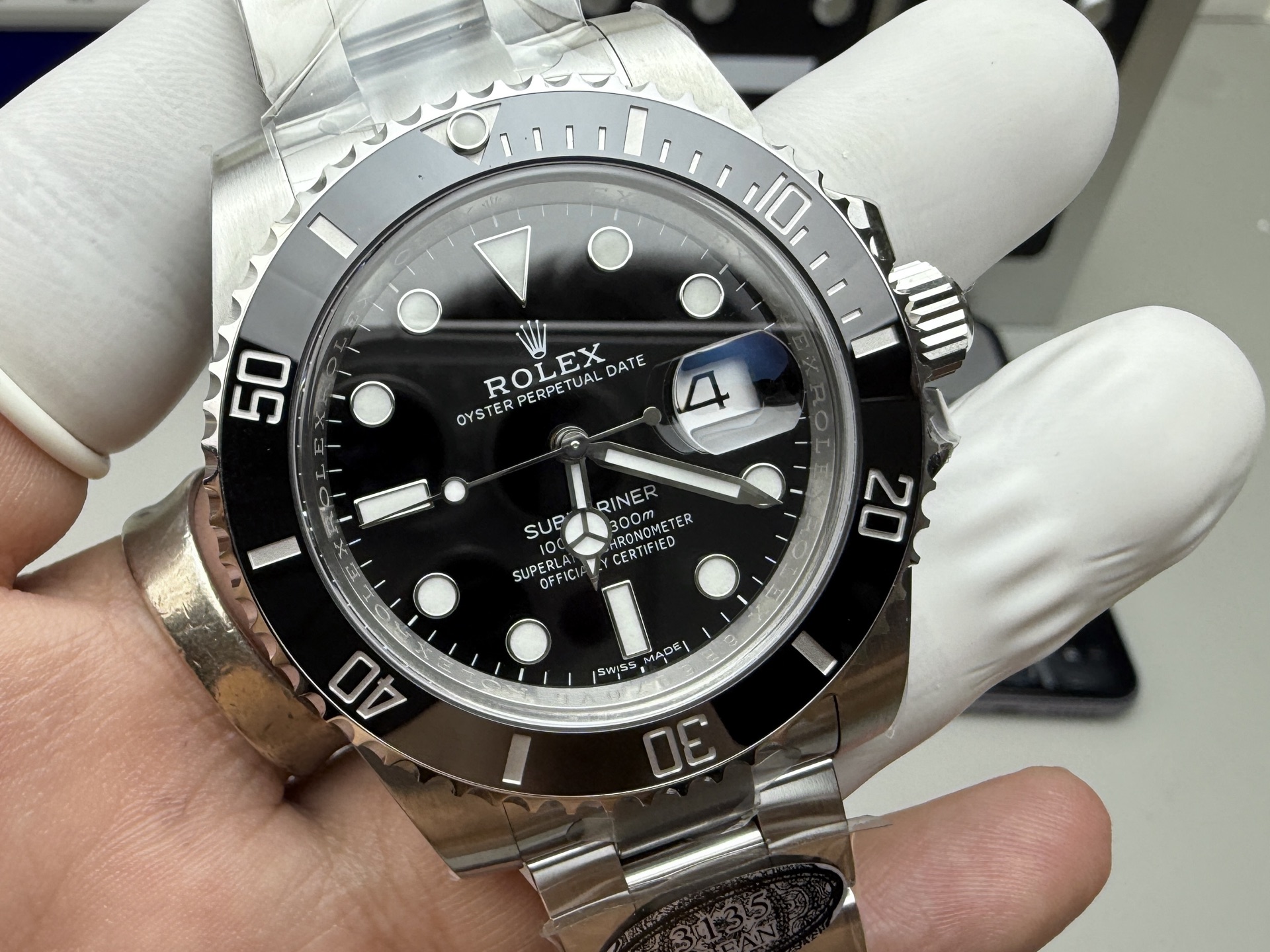 Rolex 40黑水鬼 丹东3135机芯