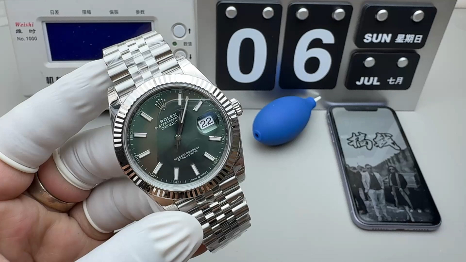 Rolex 薄荷绿日志