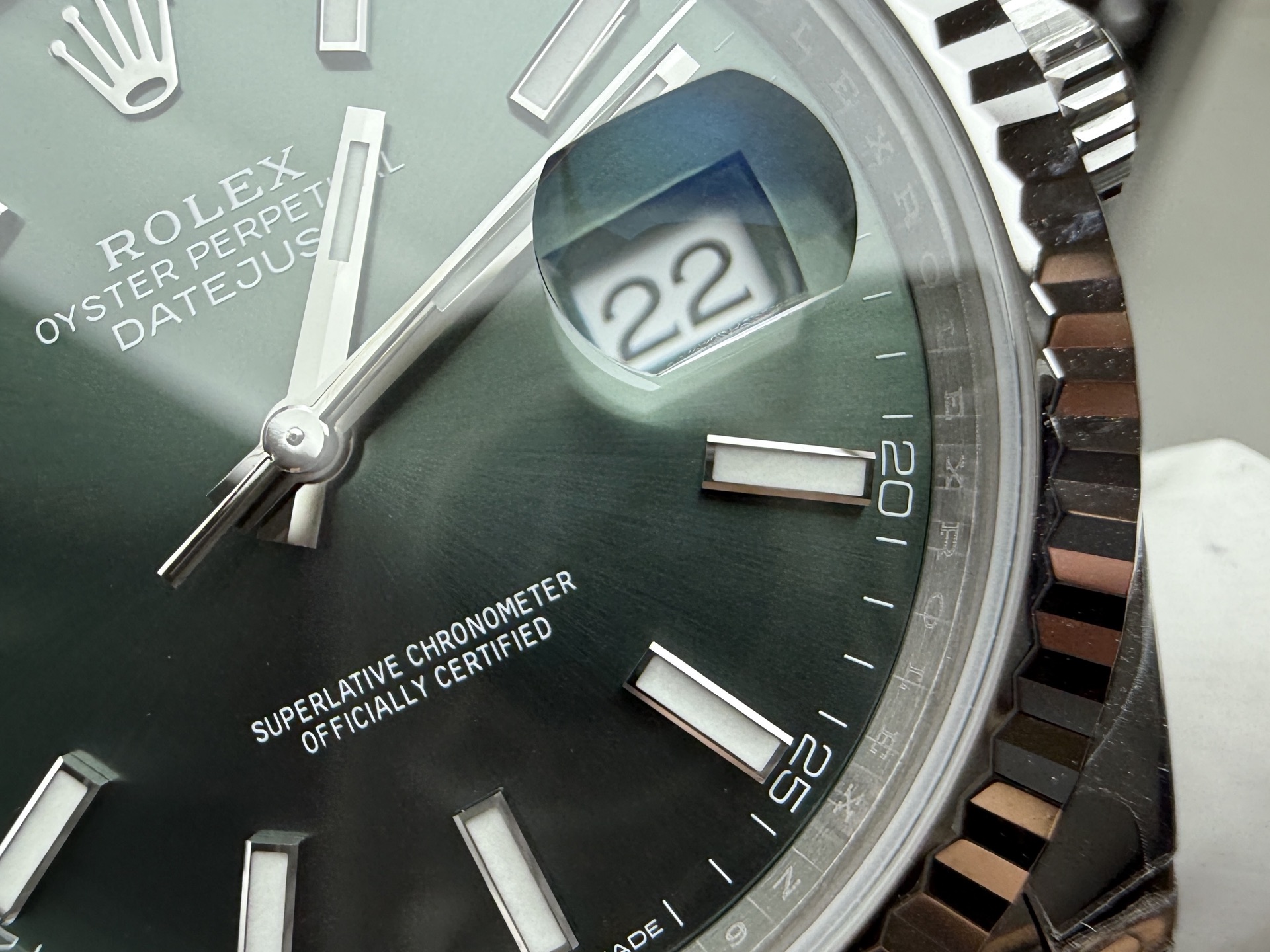 Rolex 薄荷绿日志