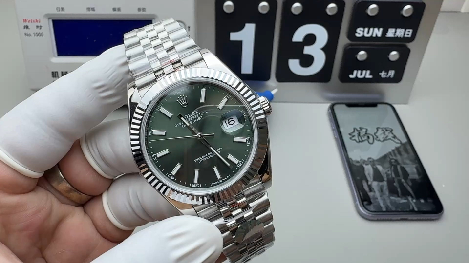Rolex A+ 薄荷绿日志