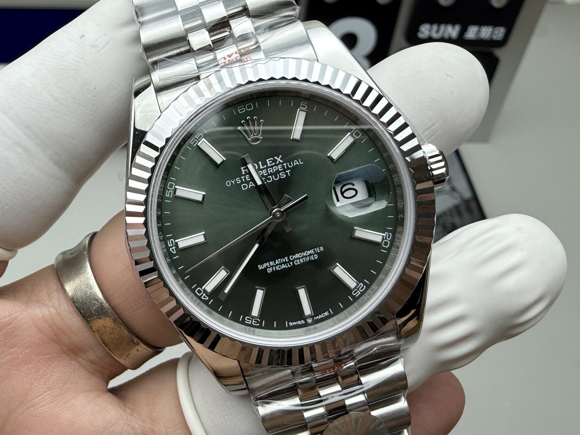 Rolex A+ 薄荷绿日志