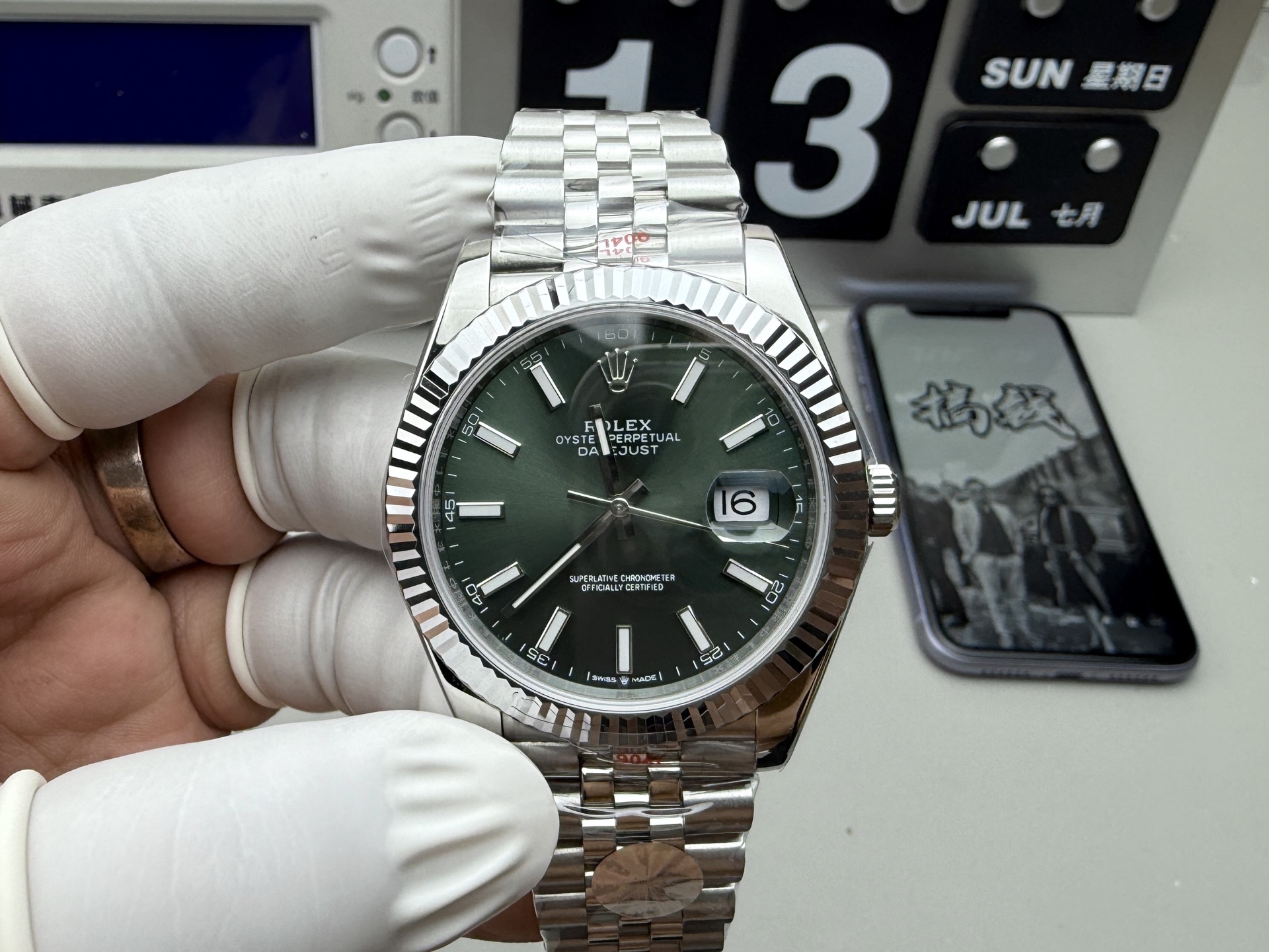 Rolex A+ 薄荷绿日志
