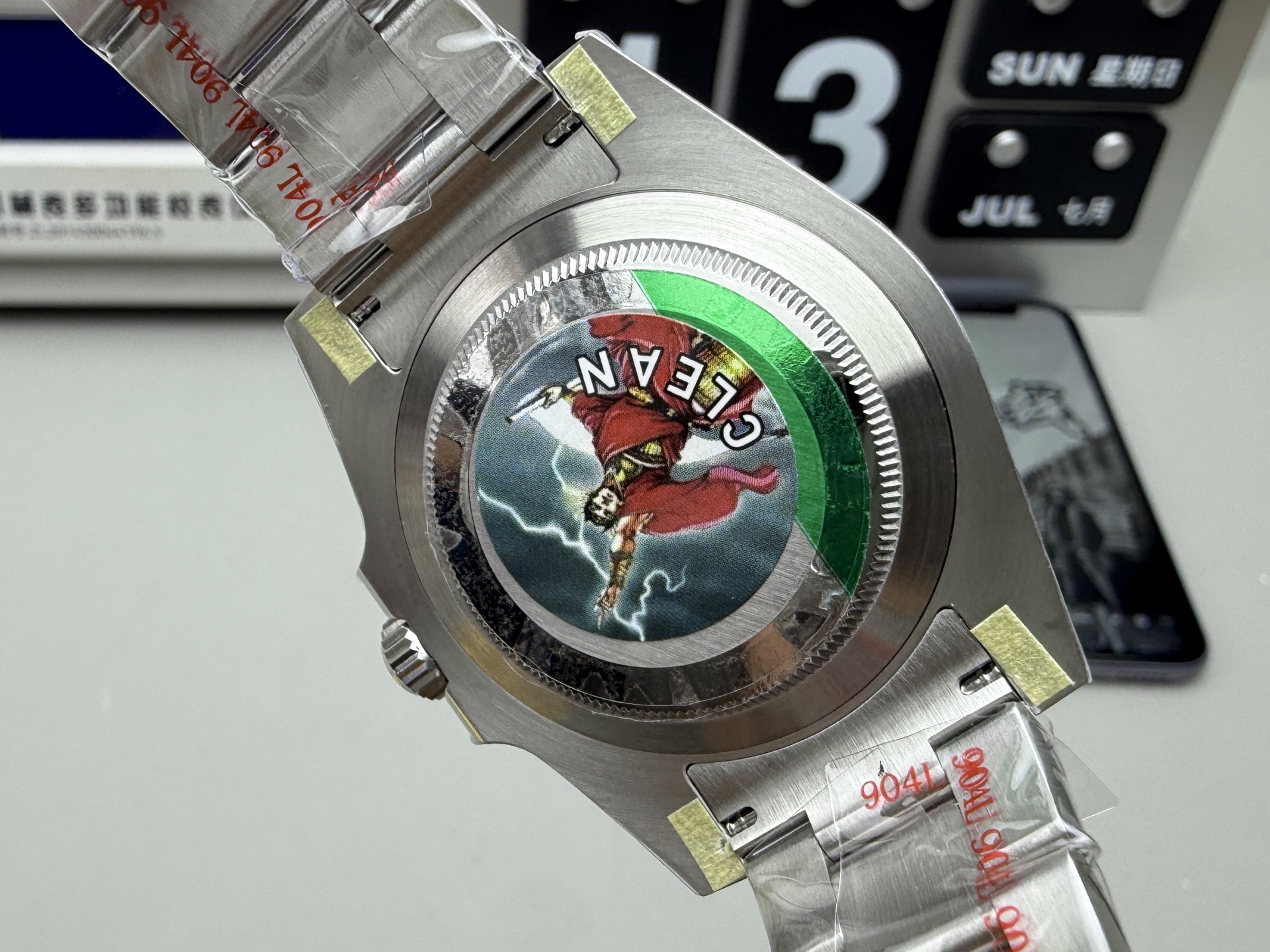 Rolex 最强分c黑水鬼 丹东3135机芯