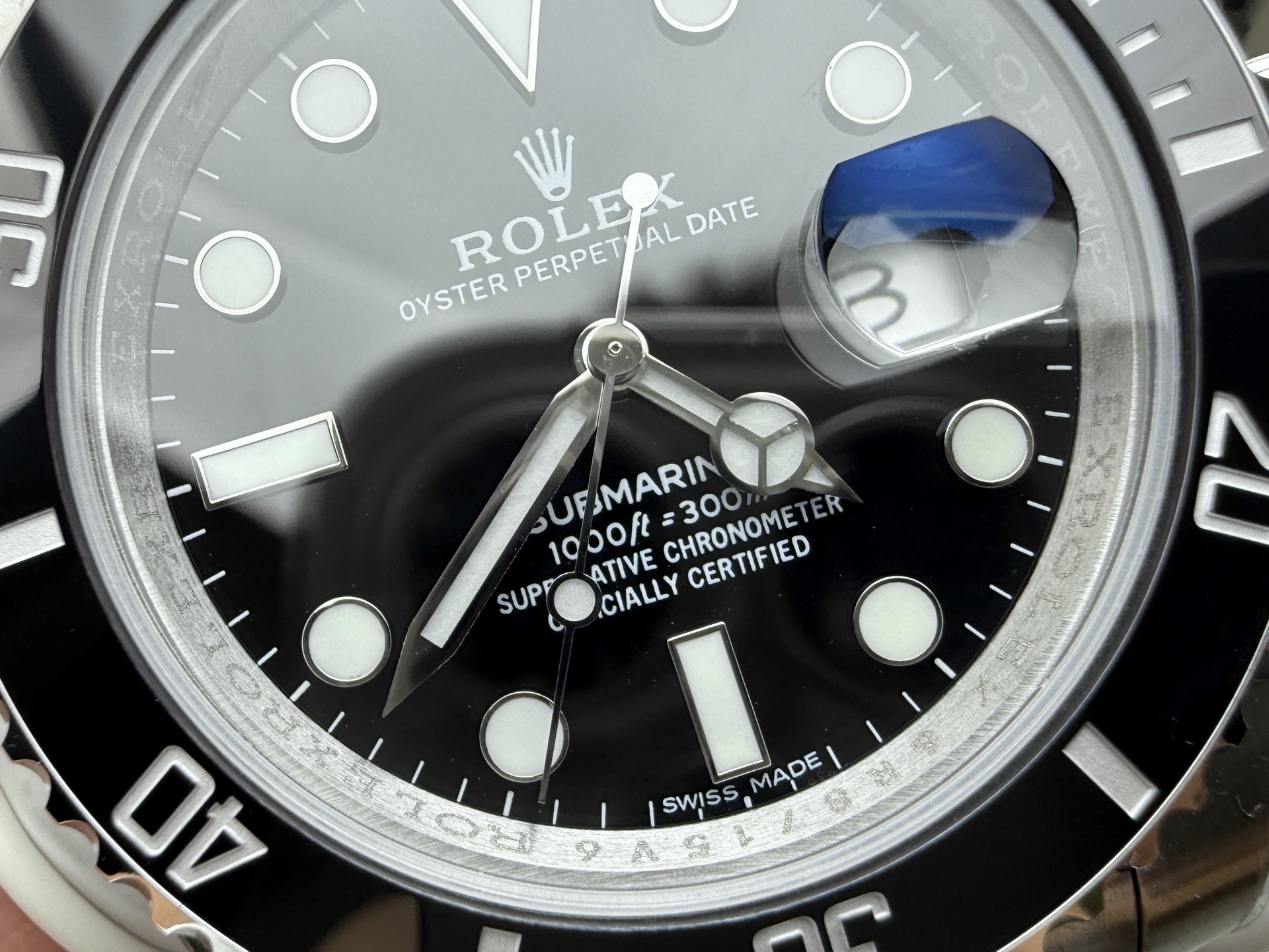 Rolex 最强分c黑水鬼 丹东3135机芯