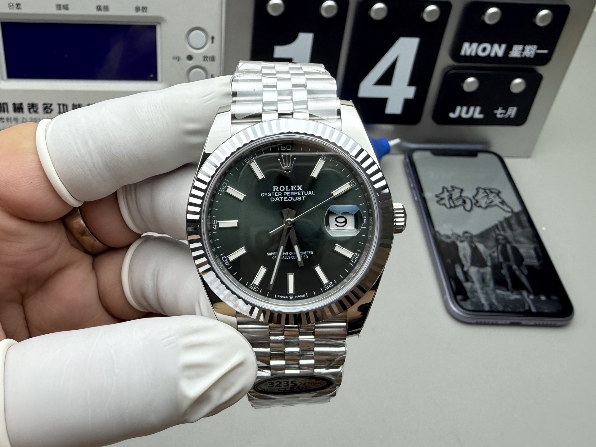 Rolex 最强分C绿日志 升级版72小时