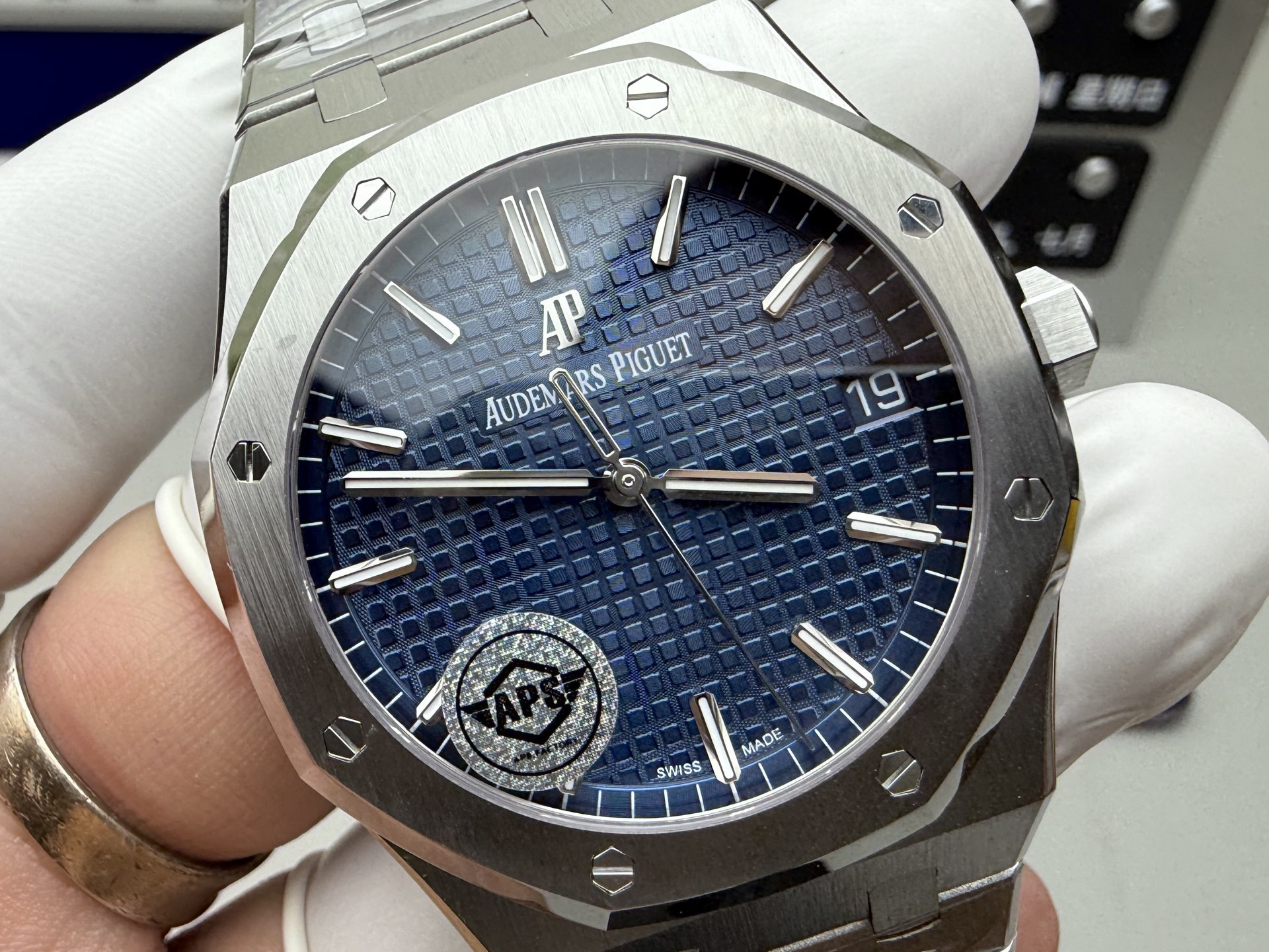 Audemars Piguet APS 钢王15500蓝盘