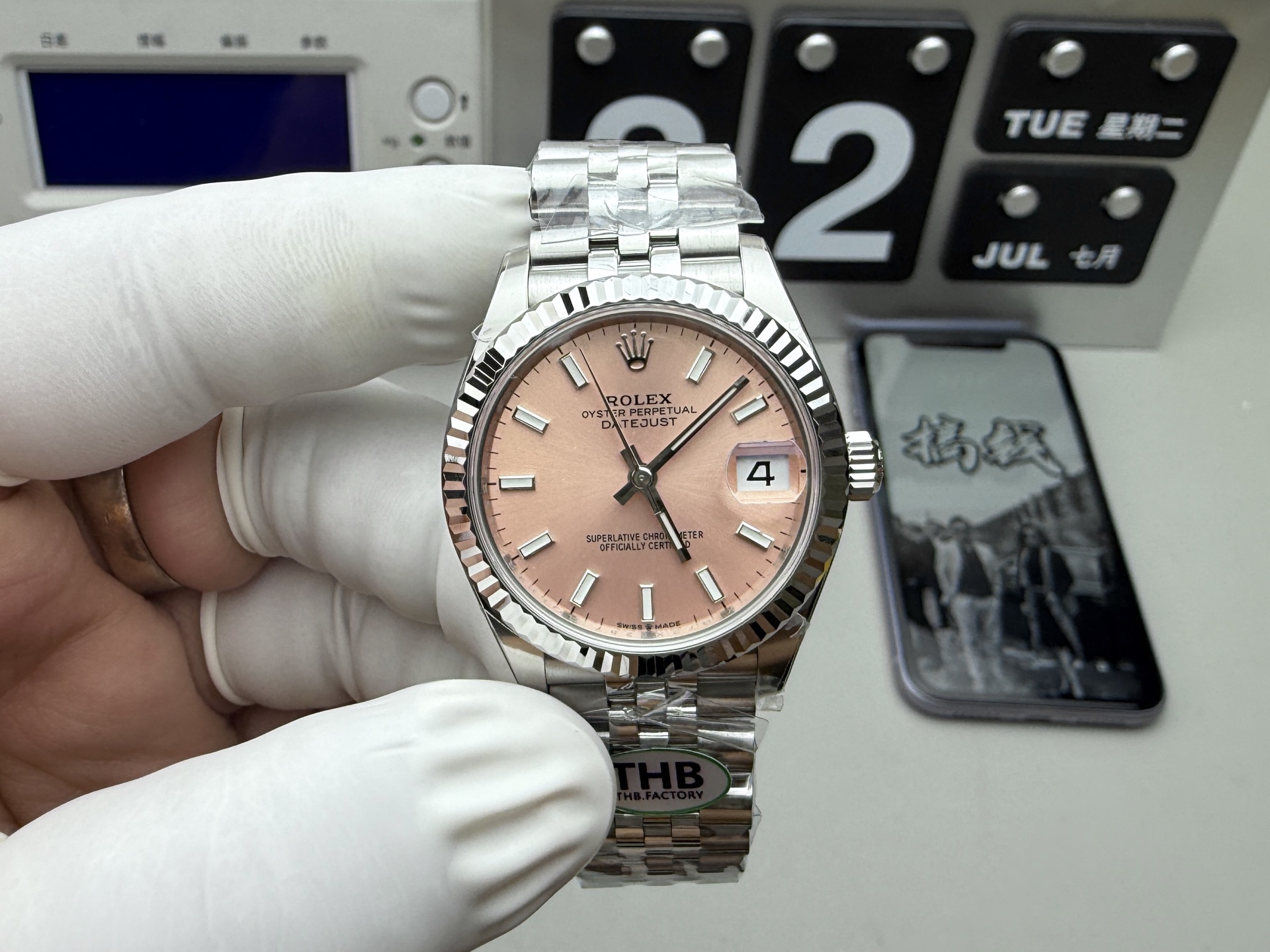 Rolex THB 粉日志