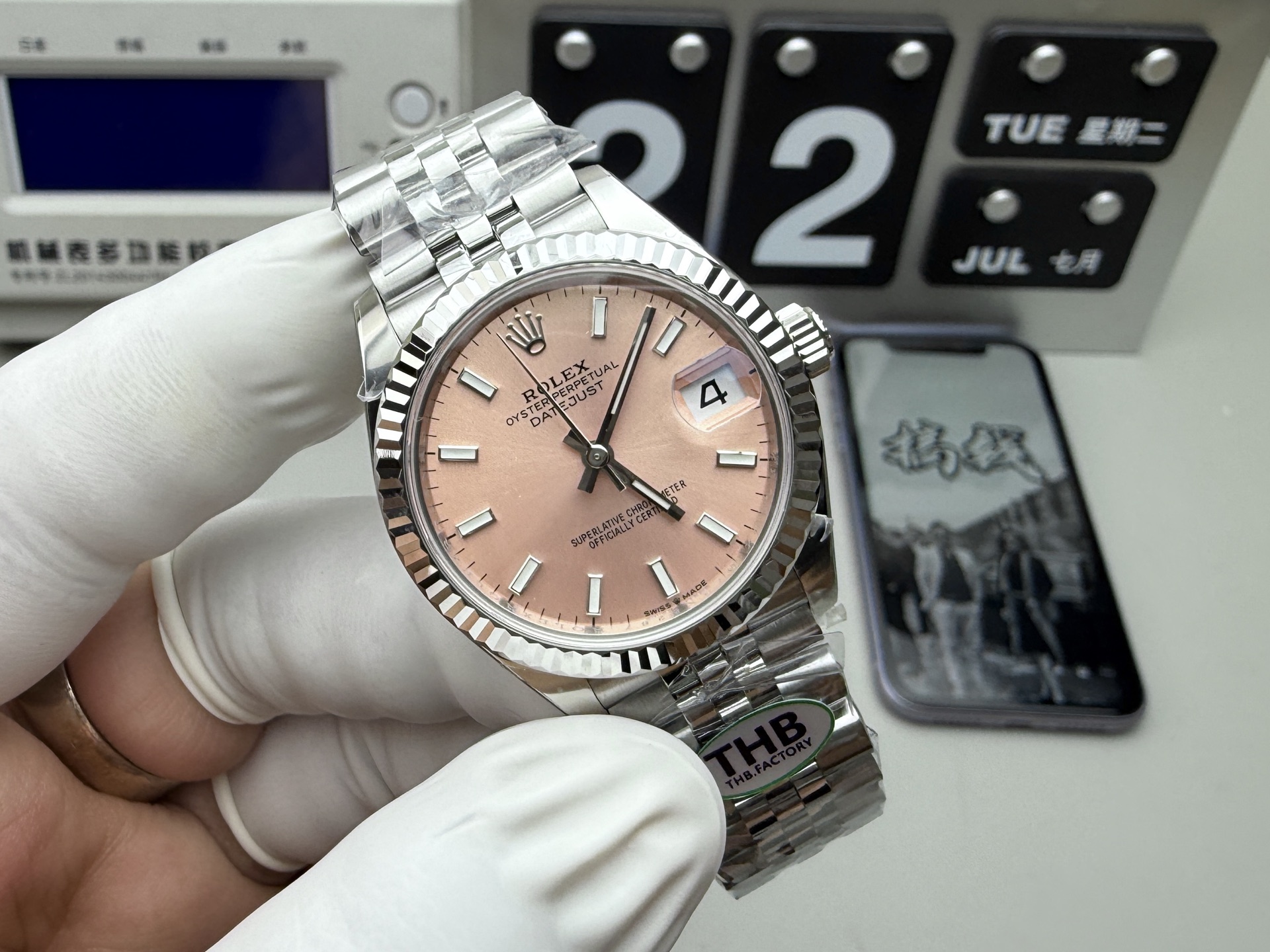 Rolex THB 粉日志