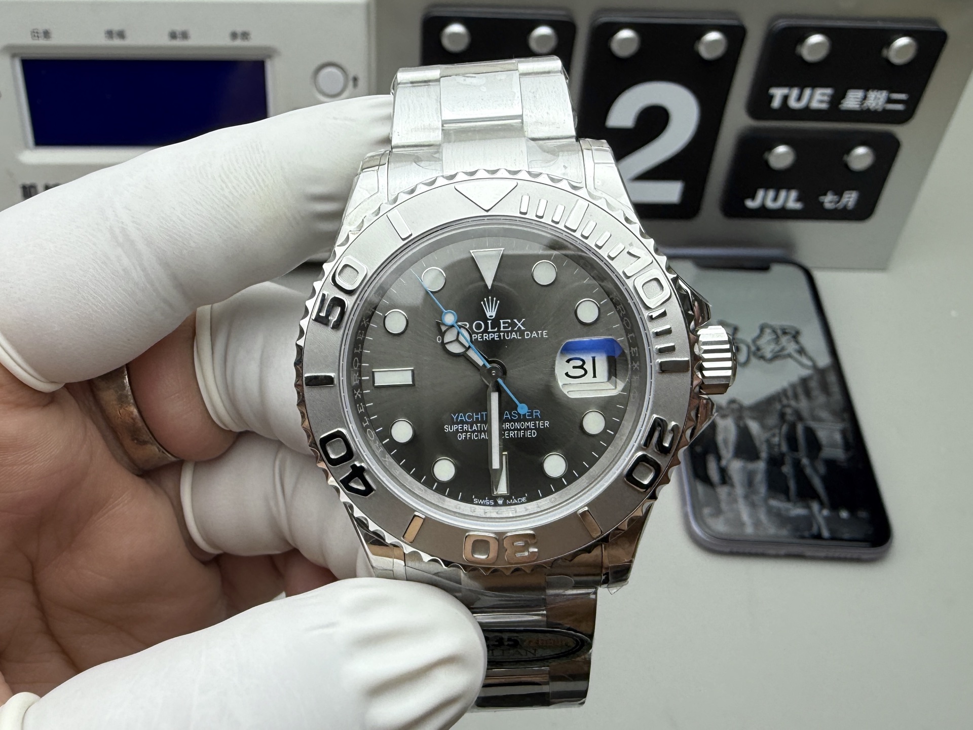 Rolex 最强分c灰游艇 升级72h