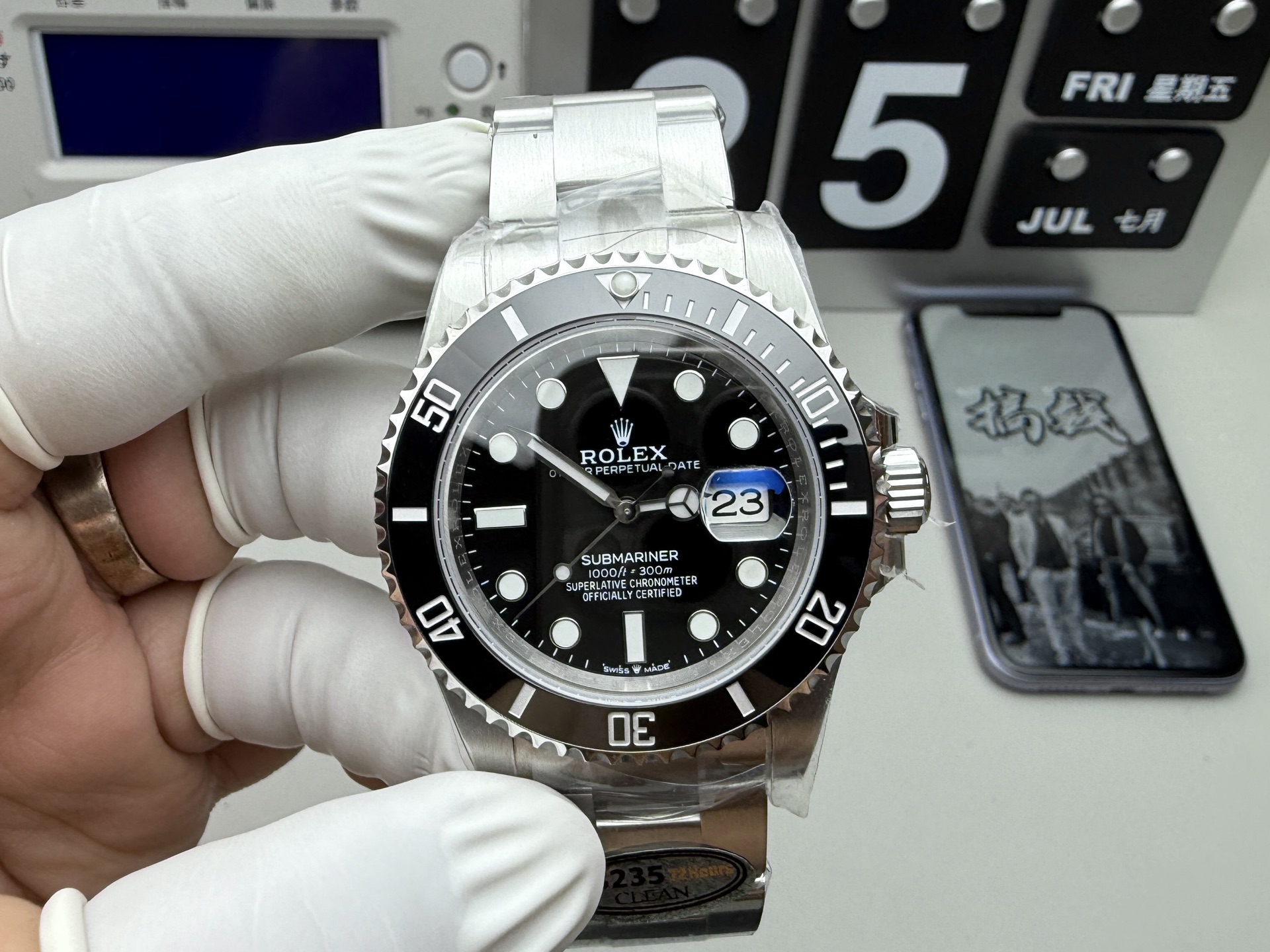 Rolex 最强分C黑水鬼 升级版72小时