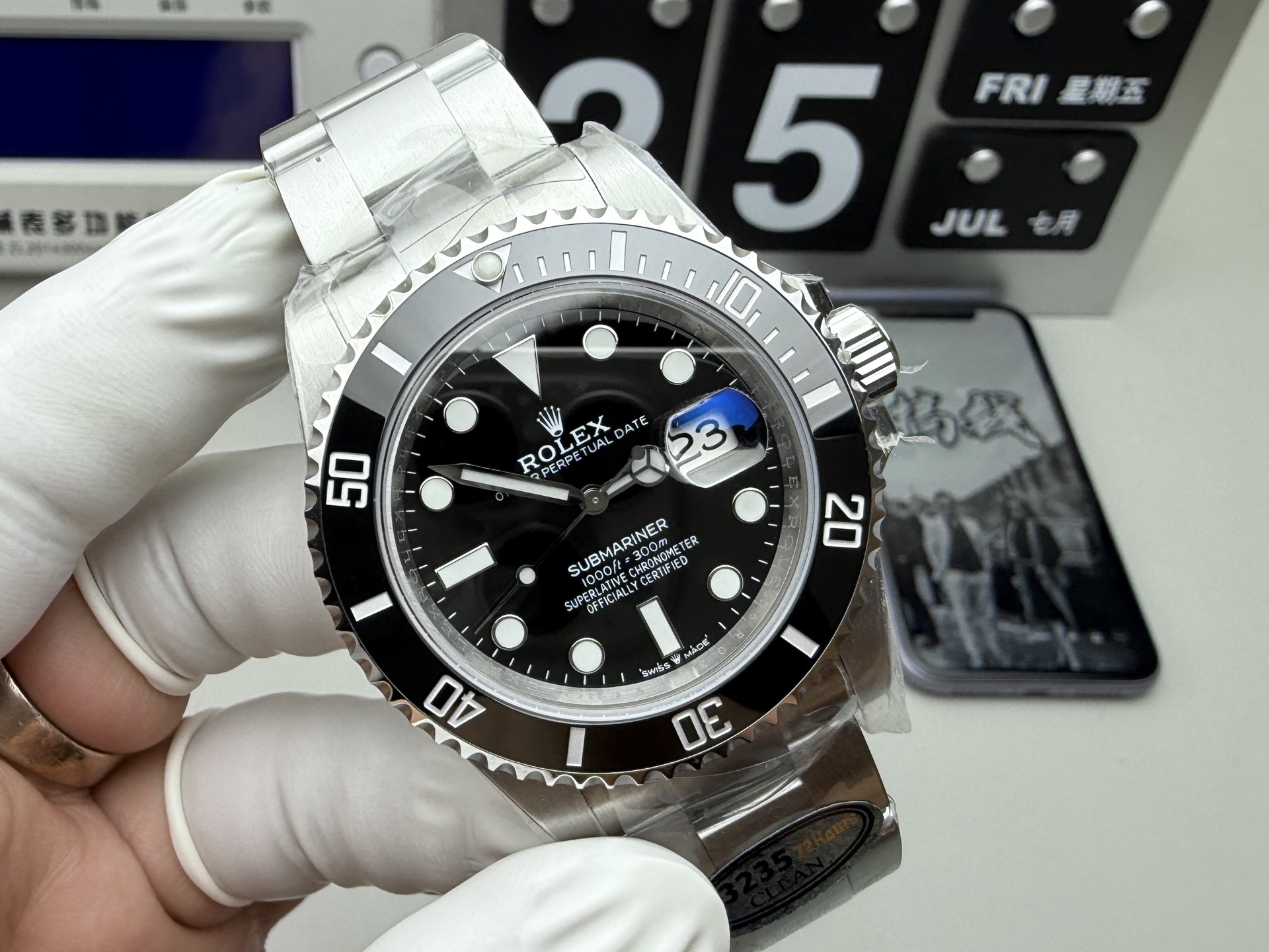 Rolex 最强分C黑水鬼 升级版72小时