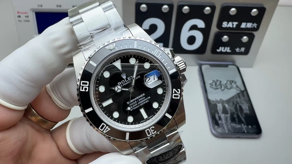 Rolex 最强分C40黑水鬼 丹东3135机