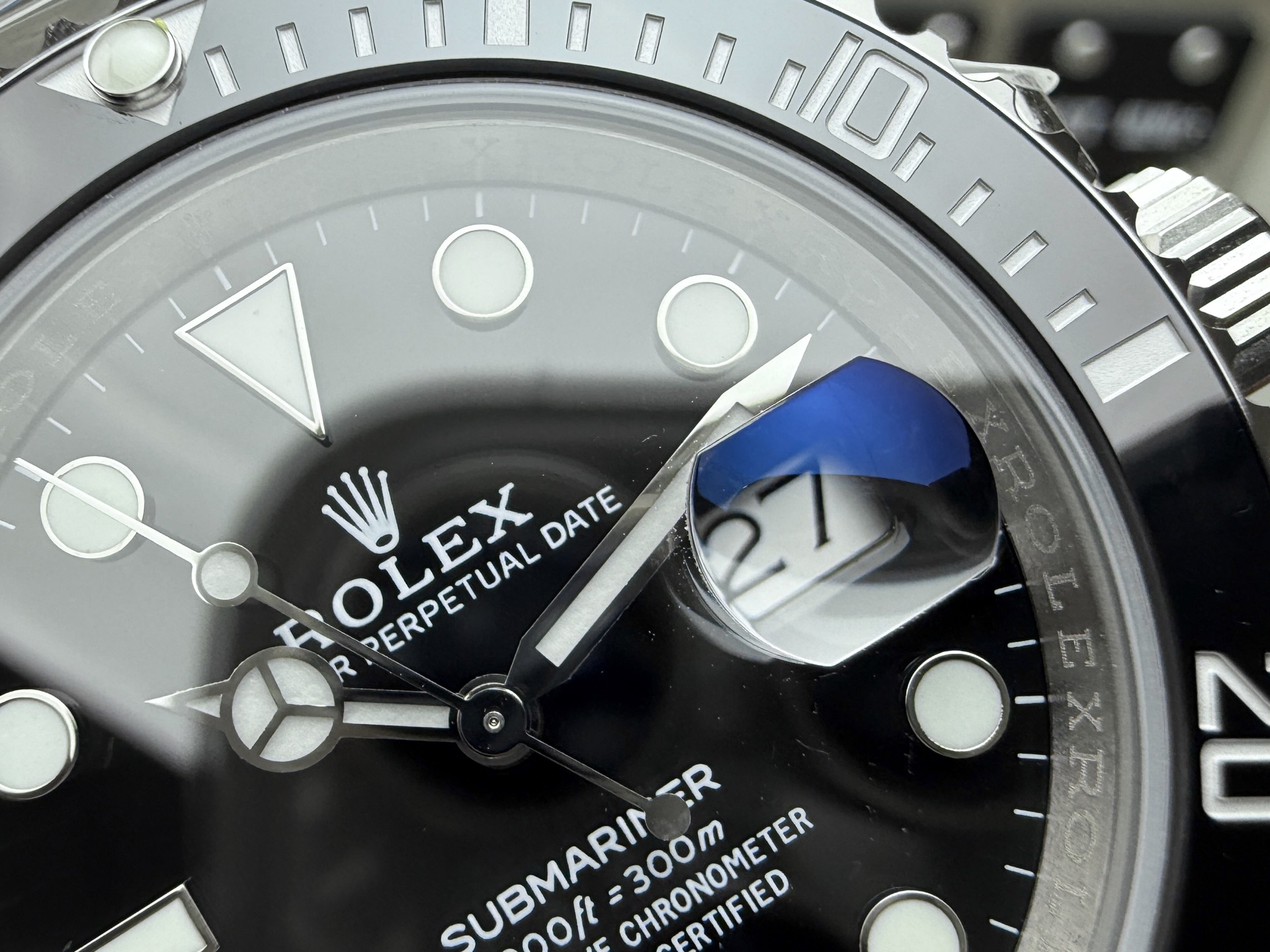 Rolex 最强分C40黑水鬼 丹东3135机