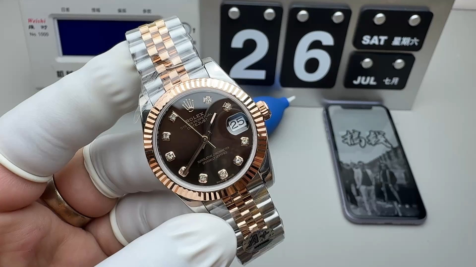 Rolex A+ 间金日志31mm