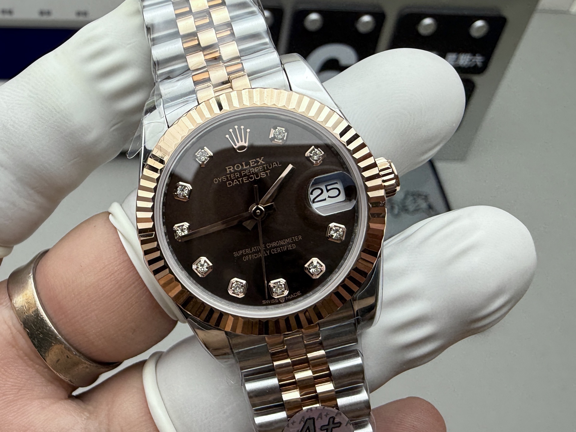 Rolex A+ 间金日志31mm