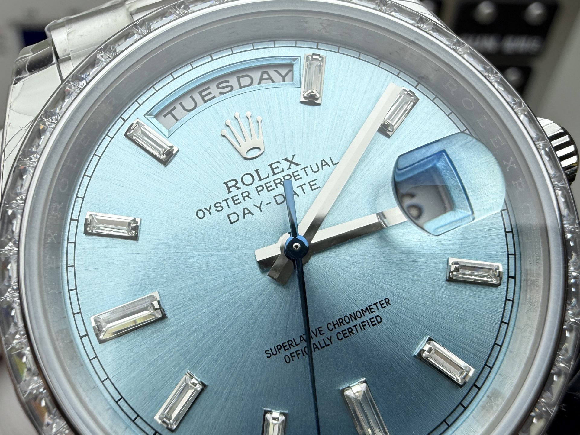 Rolex 配重冰蓝DD