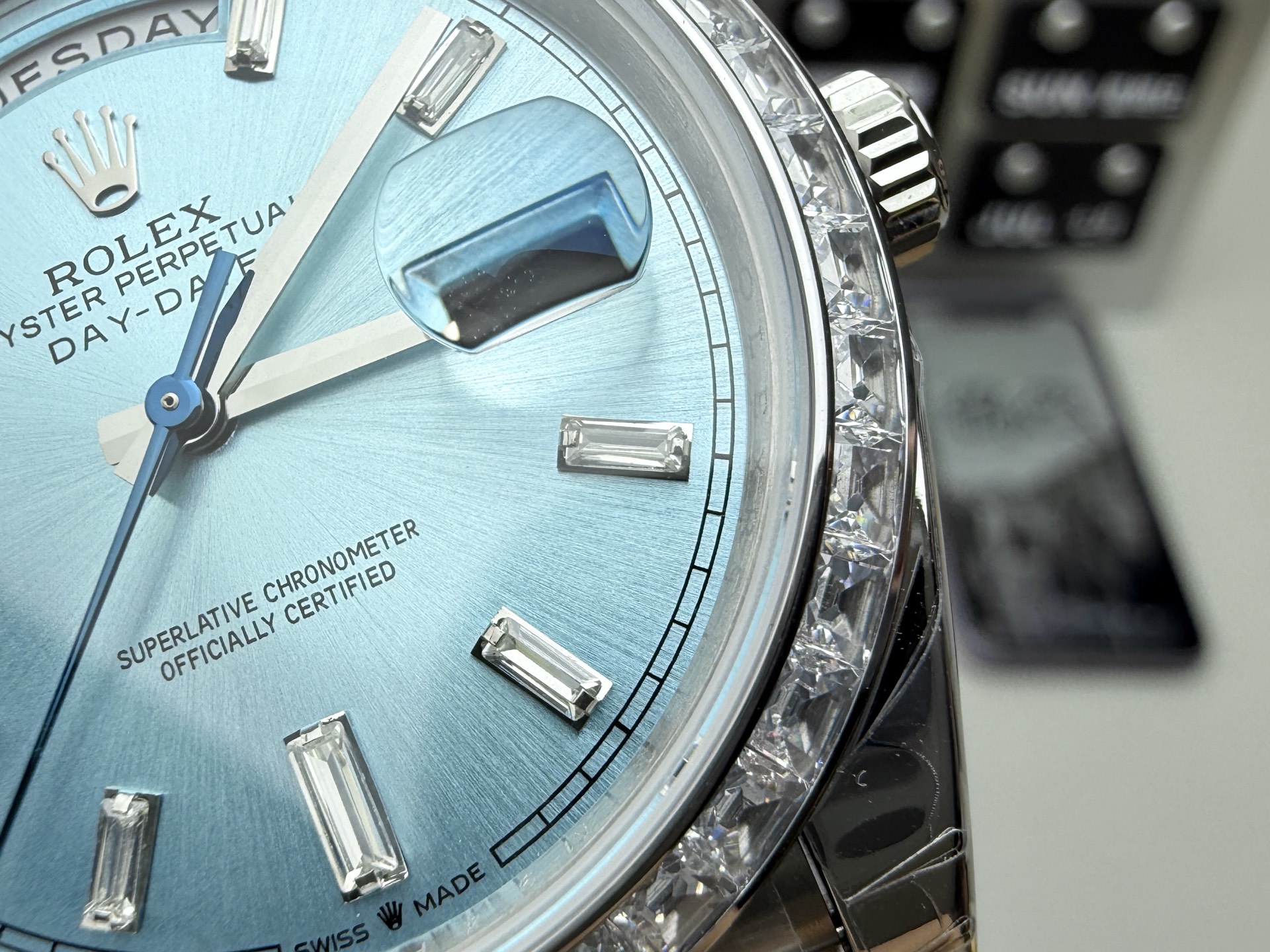 Rolex 配重冰蓝DD