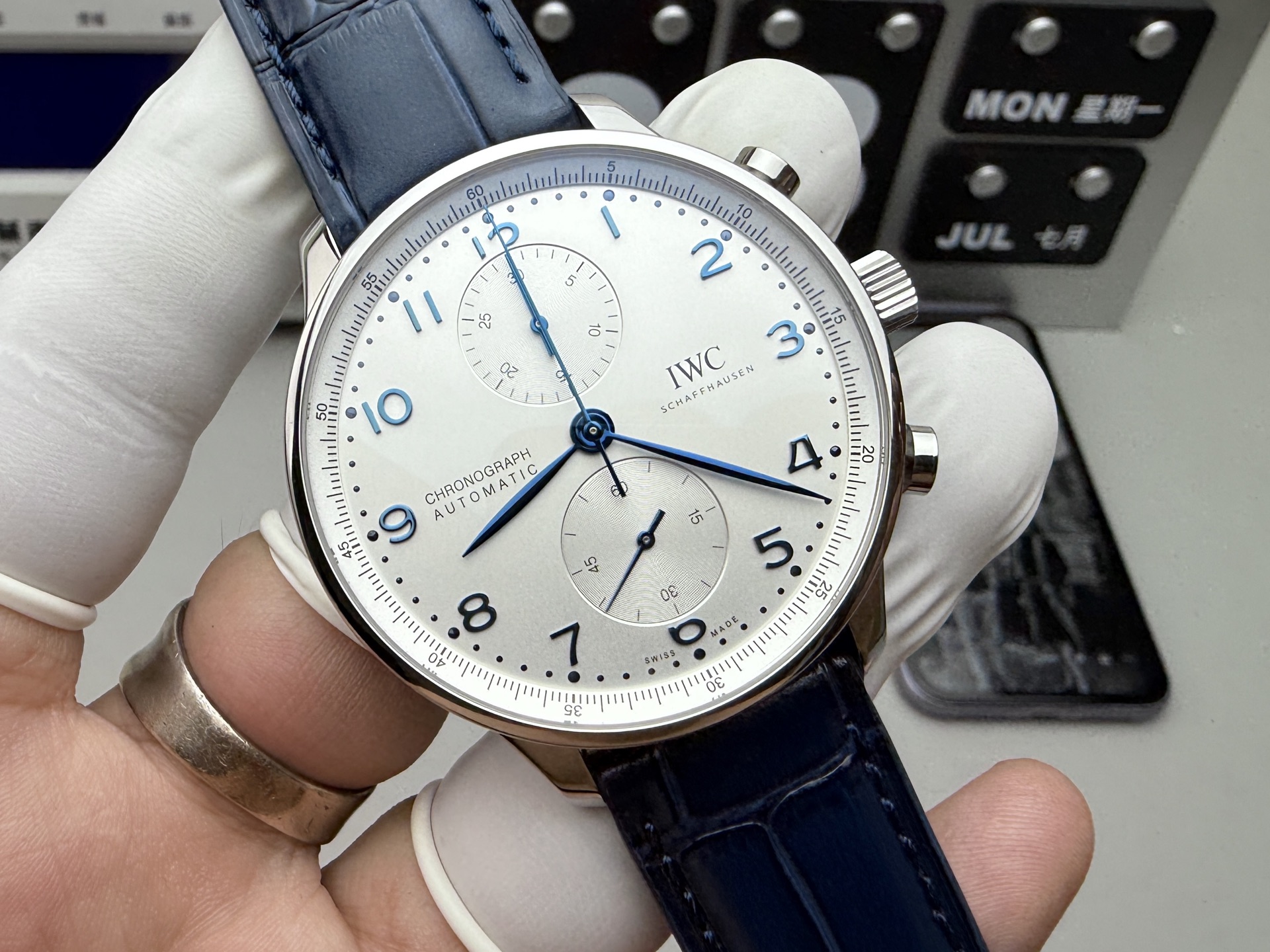 IWC AZ 透底葡计