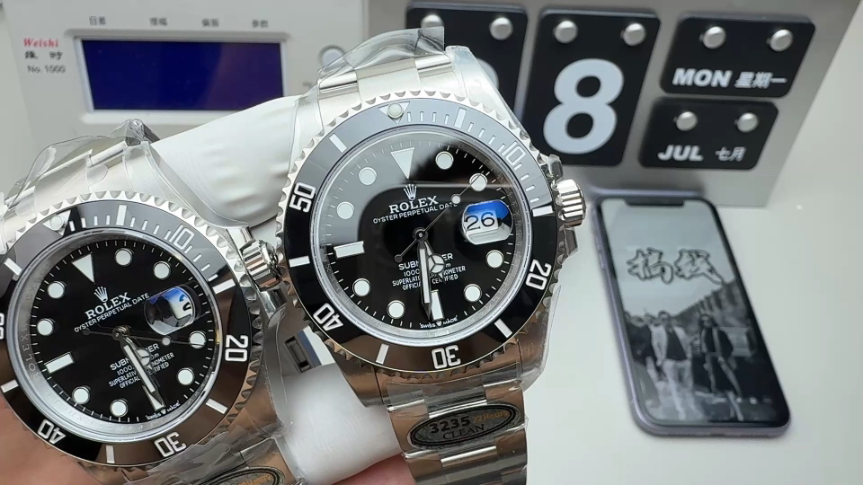 Rolex 最强分C三代黑水鬼，升级72小