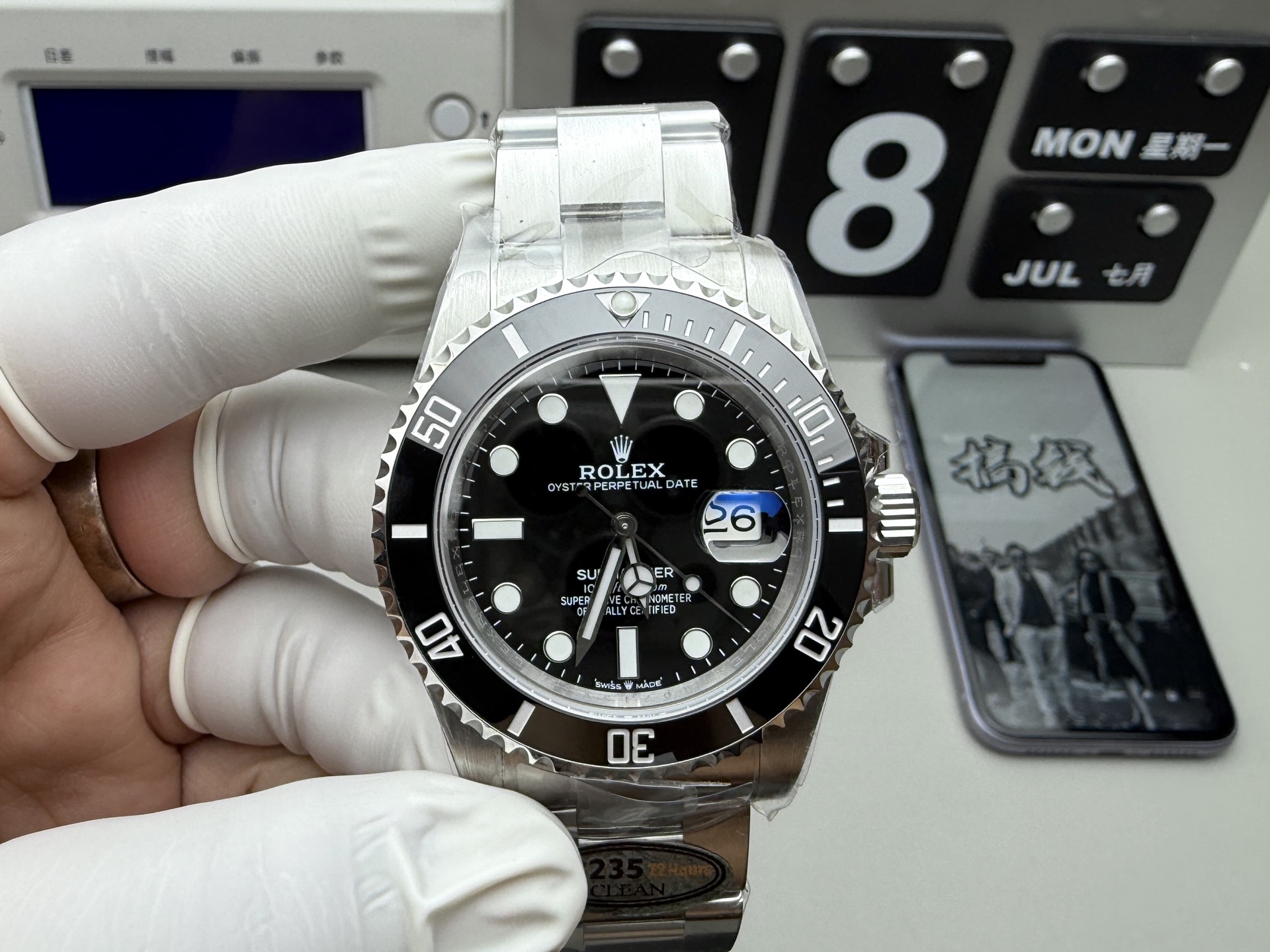 Rolex 最强分C三代黑水鬼，升级72小