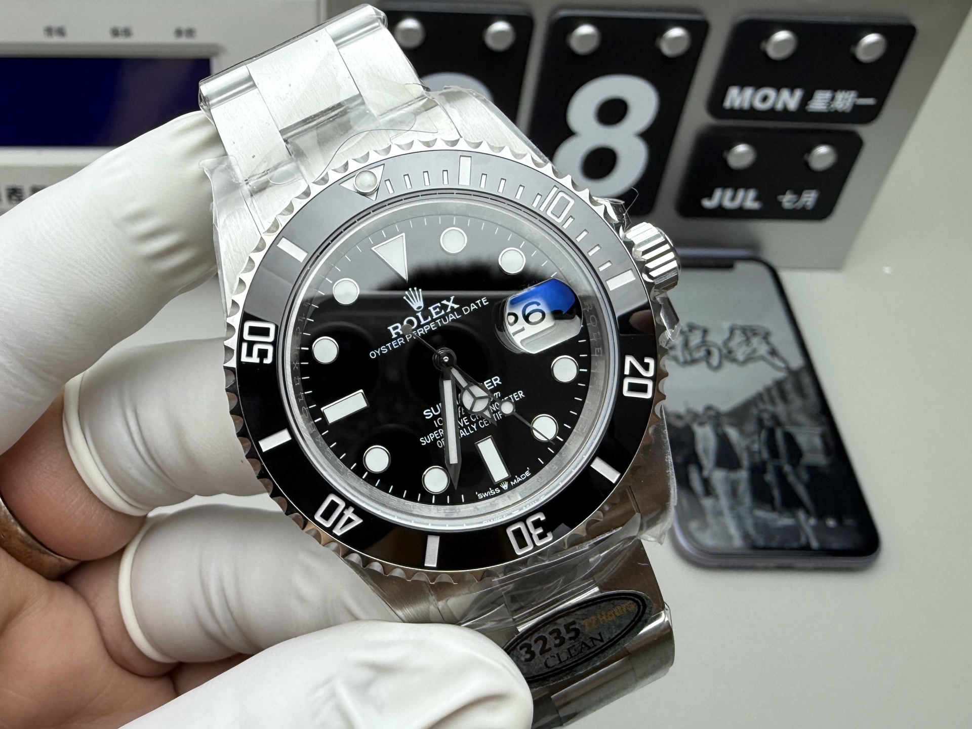 Rolex 最强分C三代黑水鬼，升级72小