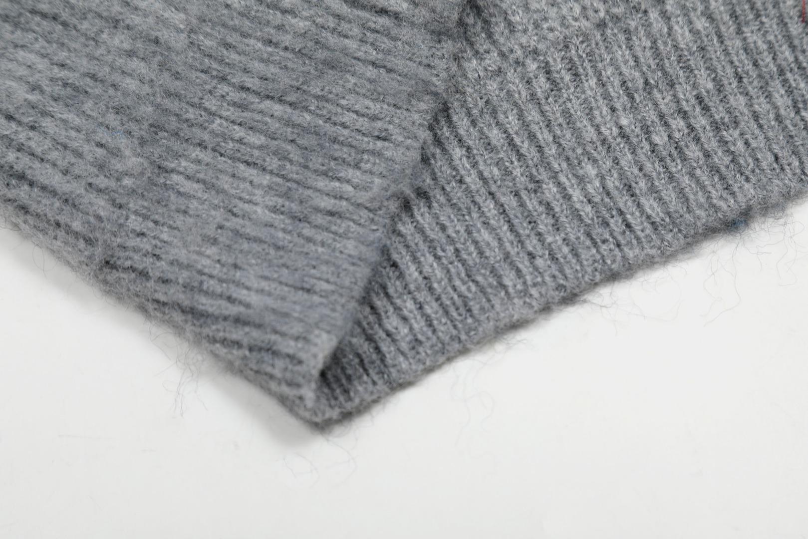 Spring 25th Collection: Top Quality Wool Embroidery Design Sweater in Three Colors - 图片 9