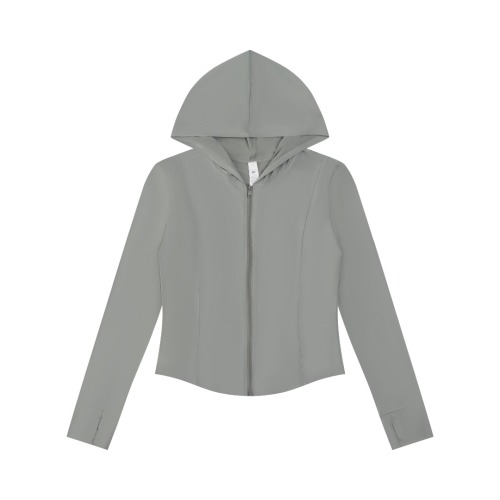 ALO Yoga Sun Hoodie - Lightweight UV Protection, Breathable Fabric, Slim Fit 1 ALO Yoga Sun Hoodie – Lightweight UV Protection, Breathable Fabric, Slim Fit