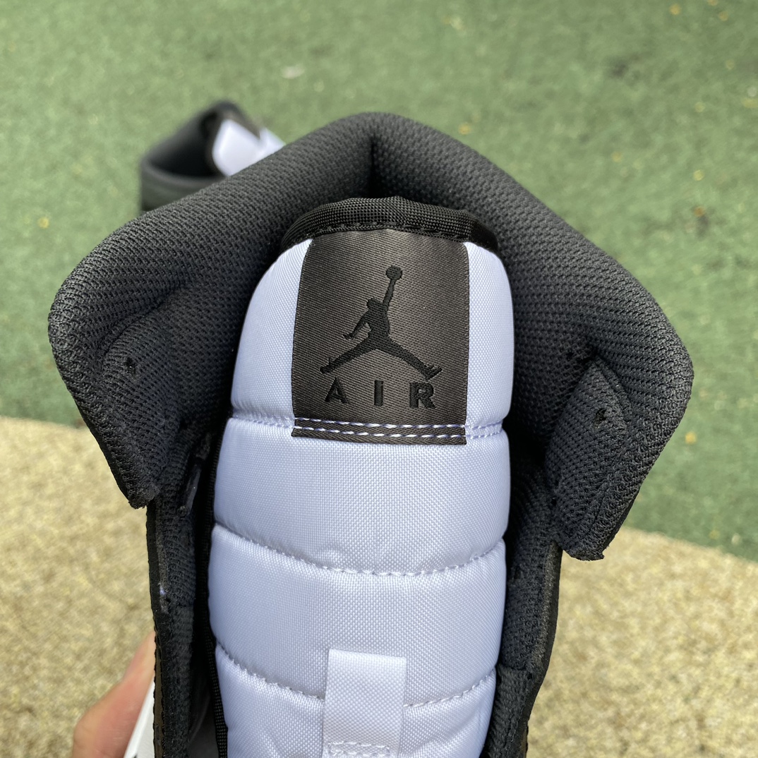 aj1mid黑白爆裂尺码40-46纯原版️AirJordan1MidAJ1黑白爆裂熊猫中帮篮球鞋FB99