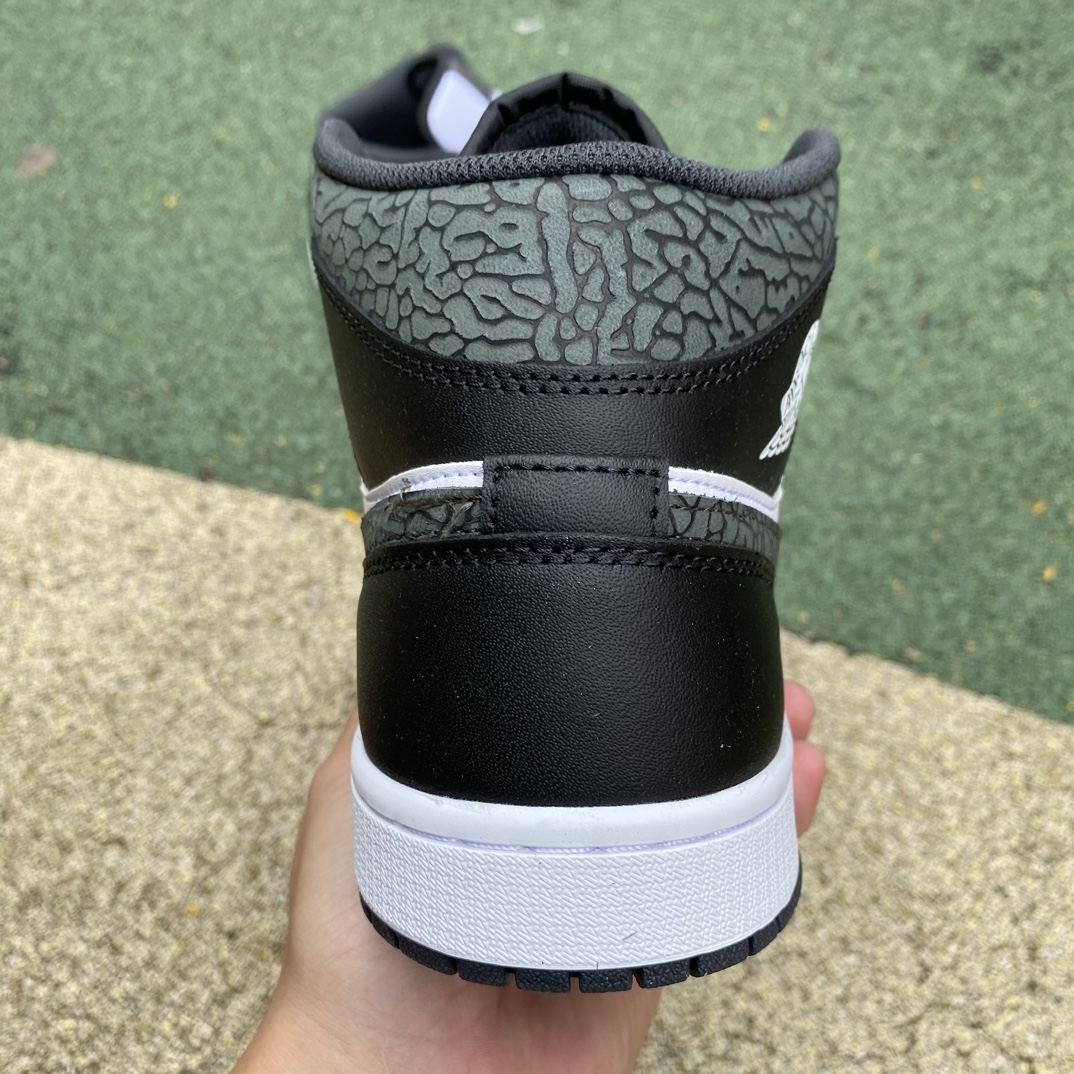 aj1mid黑白爆裂尺码40-46纯原版️AirJordan1MidAJ1黑白爆裂熊猫中帮篮球鞋FB99