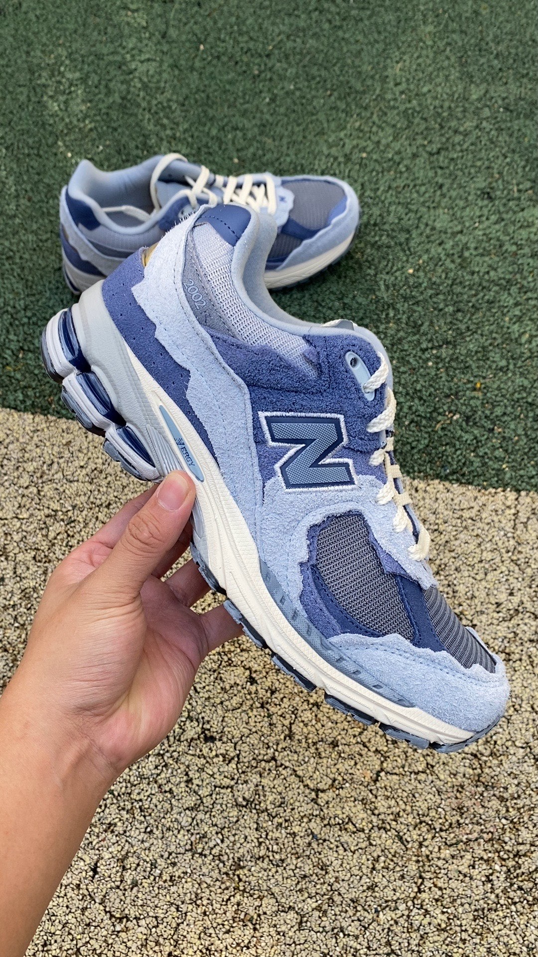 NB2002r青花蓝尺码36-46.5纯原️NewBalancePatchwork长青花篮复古休闲运动跑