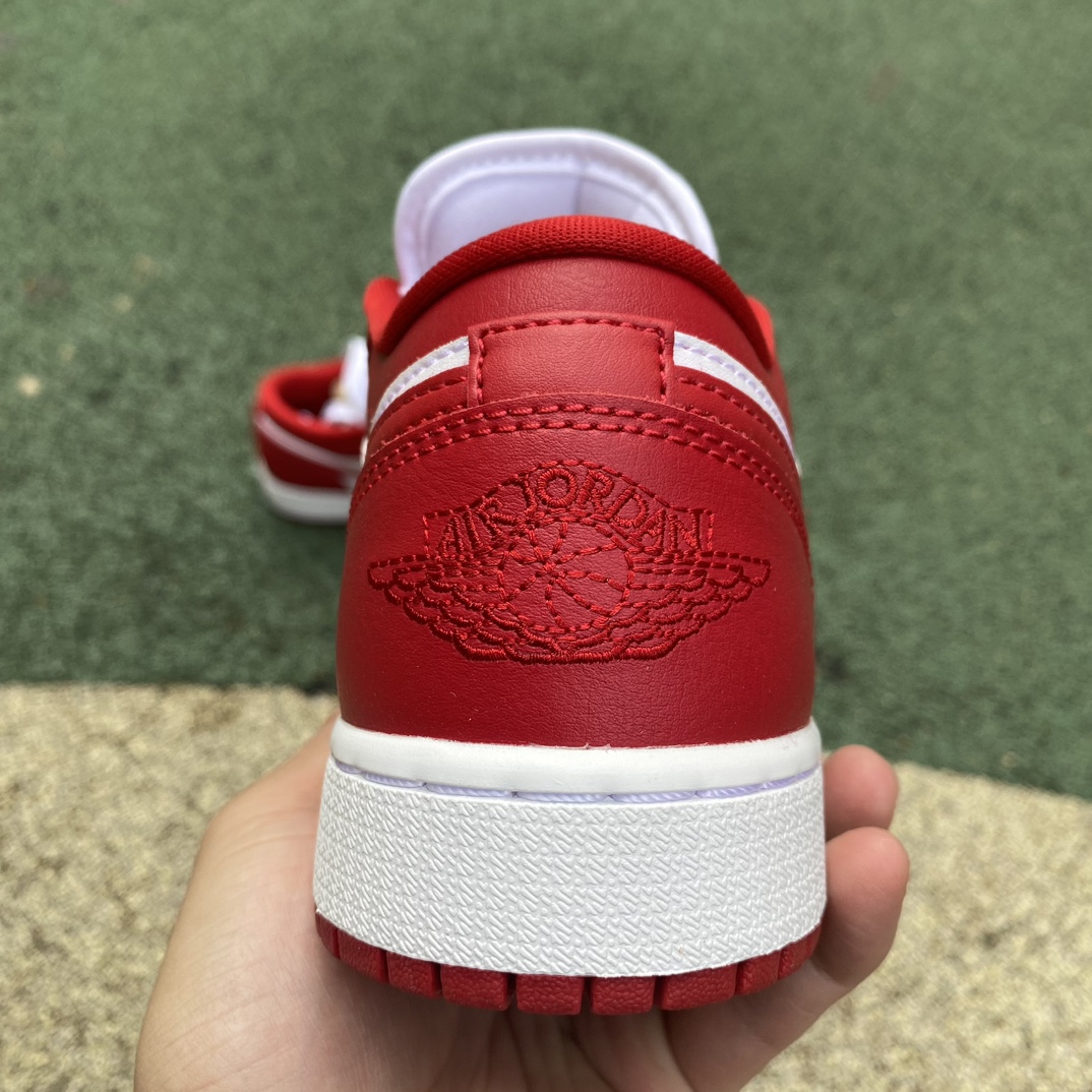 aj1白红low尺码35.5-40AirJordan1Low黑红低帮复古耐磨运动篮球鞋553560-61