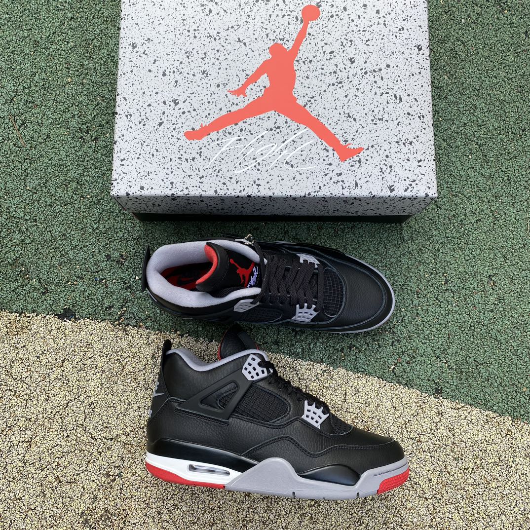 aj4黑红皮革尺码40.5-47.5特供版️ljr出品️AirJordan4“BredReimagine