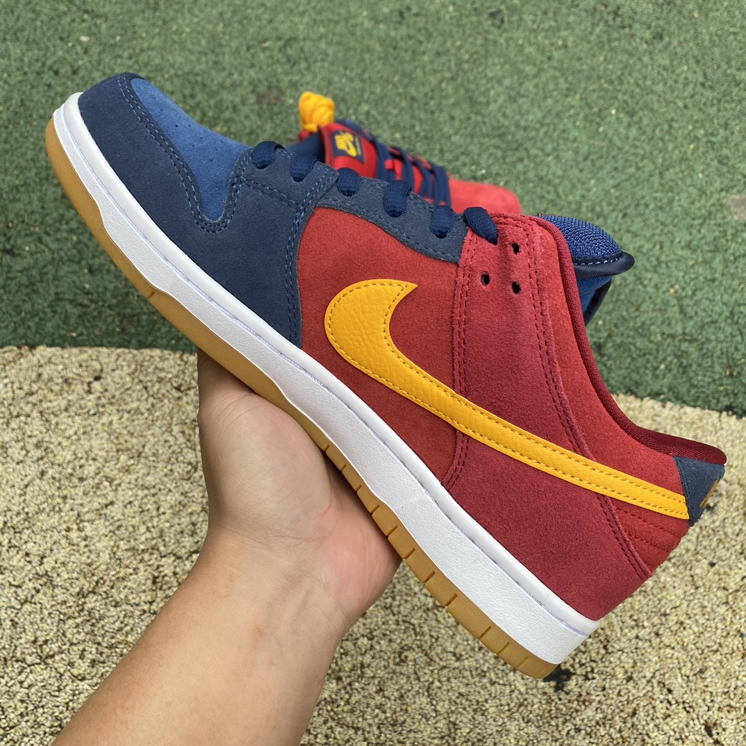 Dunk红蓝鸳鸯尺码40-47Nike/耐克SBDunkLowProPRM低帮板鞋红蓝鸳鸯DJ0606-