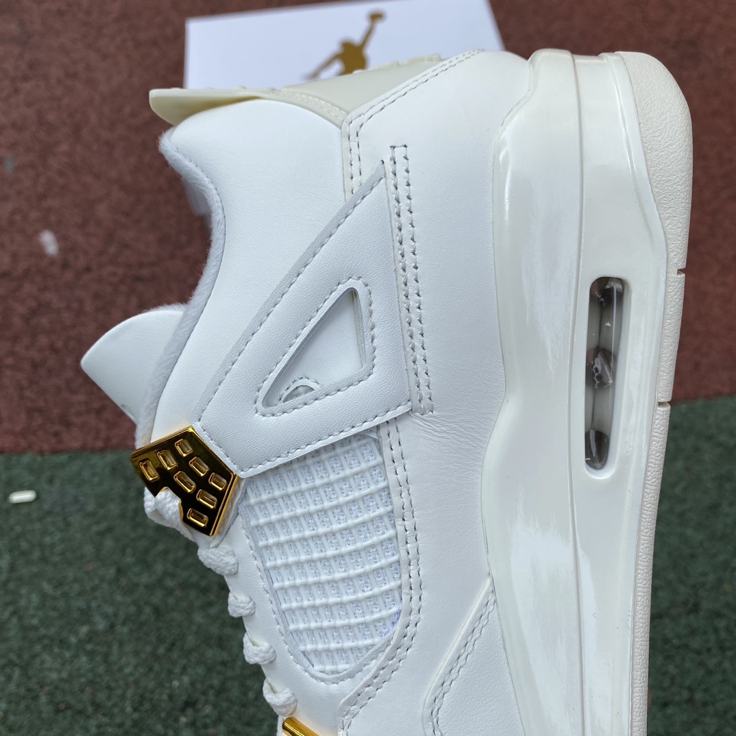 aj4金扣白色尺码36-48.5纯原版️AirJordan4“MetallicGold”AQ9129-1