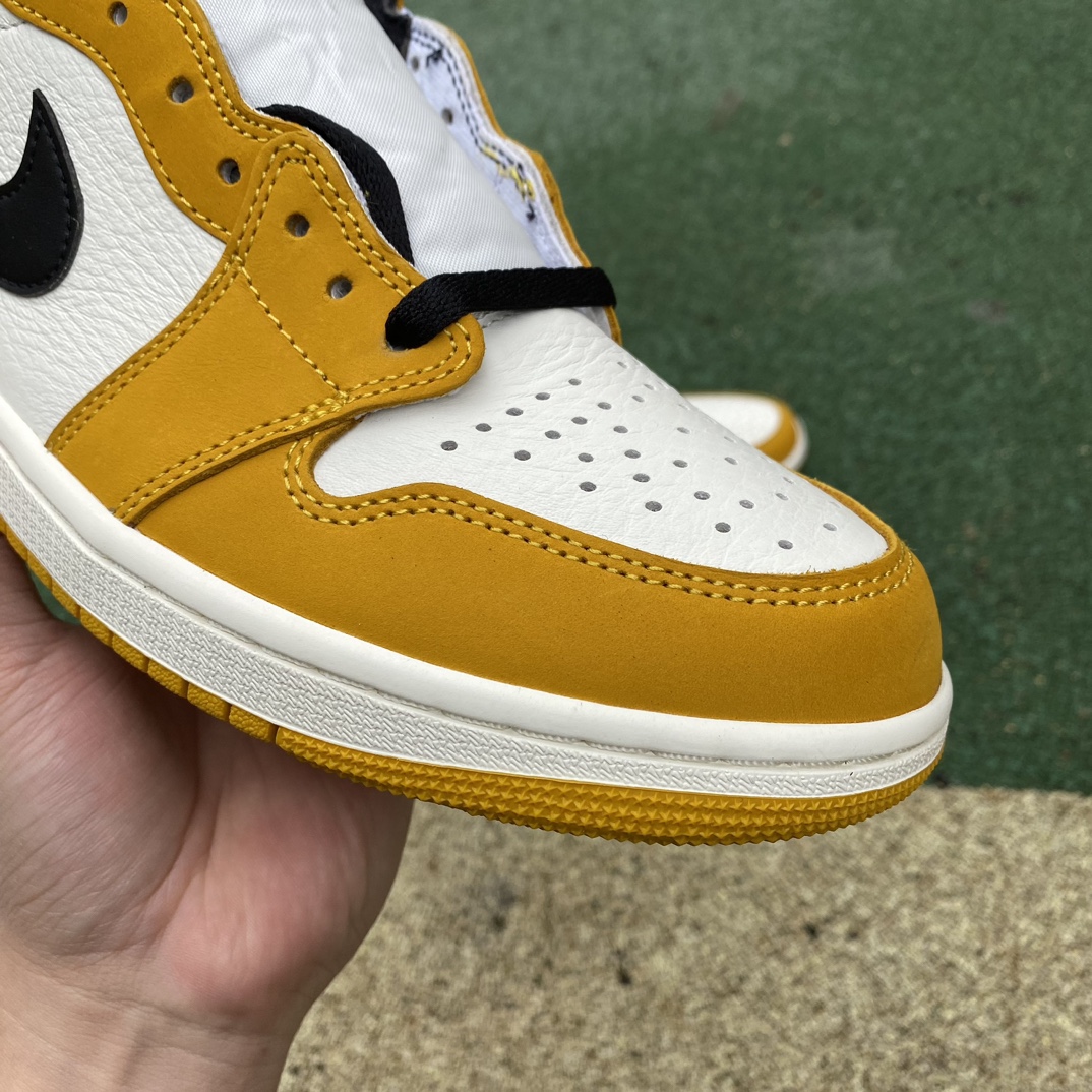 aj1黄色赭石尺码40.5-47.5纯原版️AirJordan1HighOG“YellowOchre”D