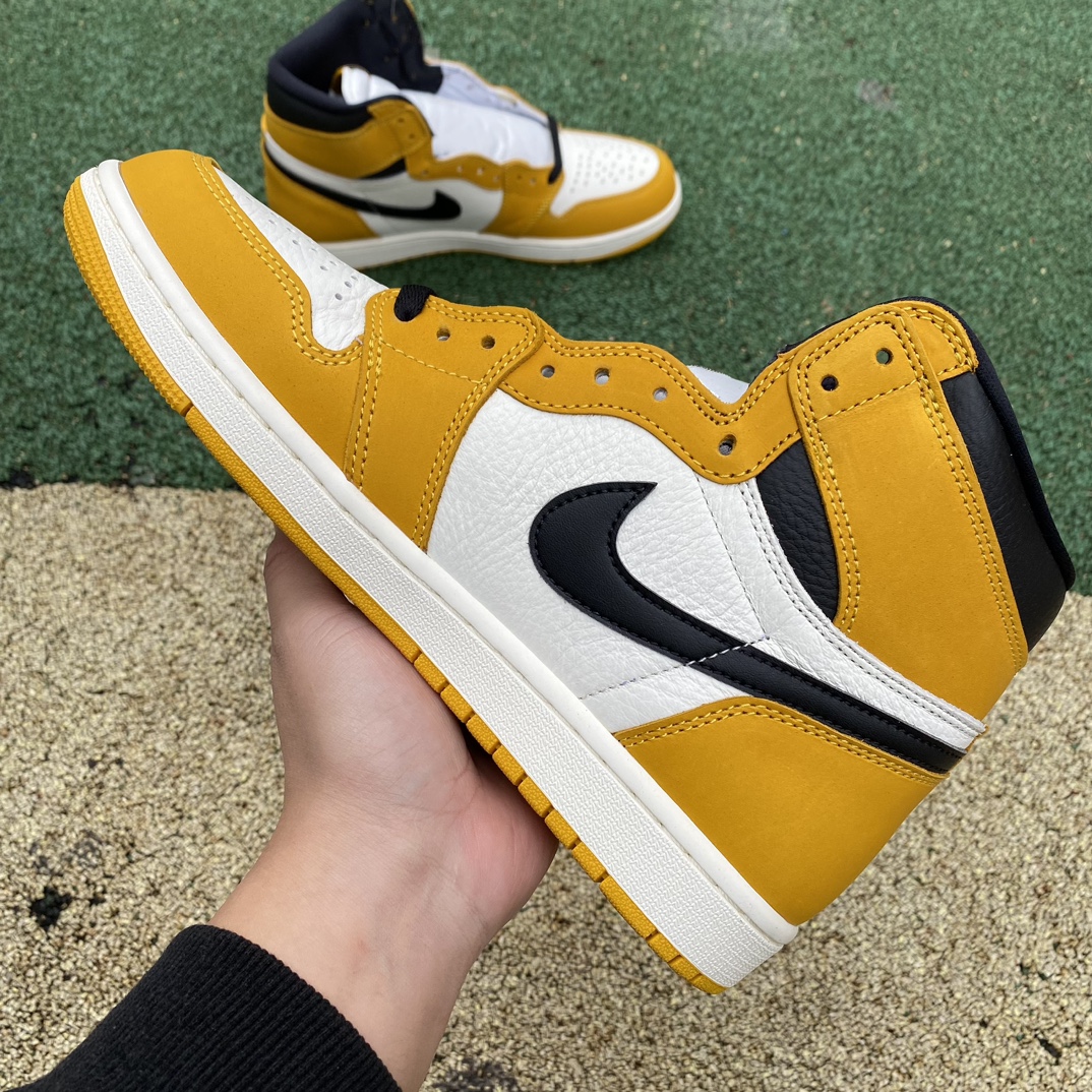 aj1黄色赭石尺码40.5-47.5纯原版️AirJordan1HighOG“YellowOchre”D