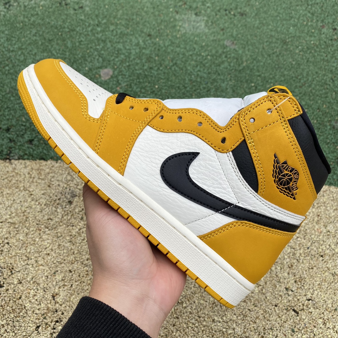 aj1黄色赭石尺码40.5-47.5纯原版️AirJordan1HighOG“YellowOchre”D