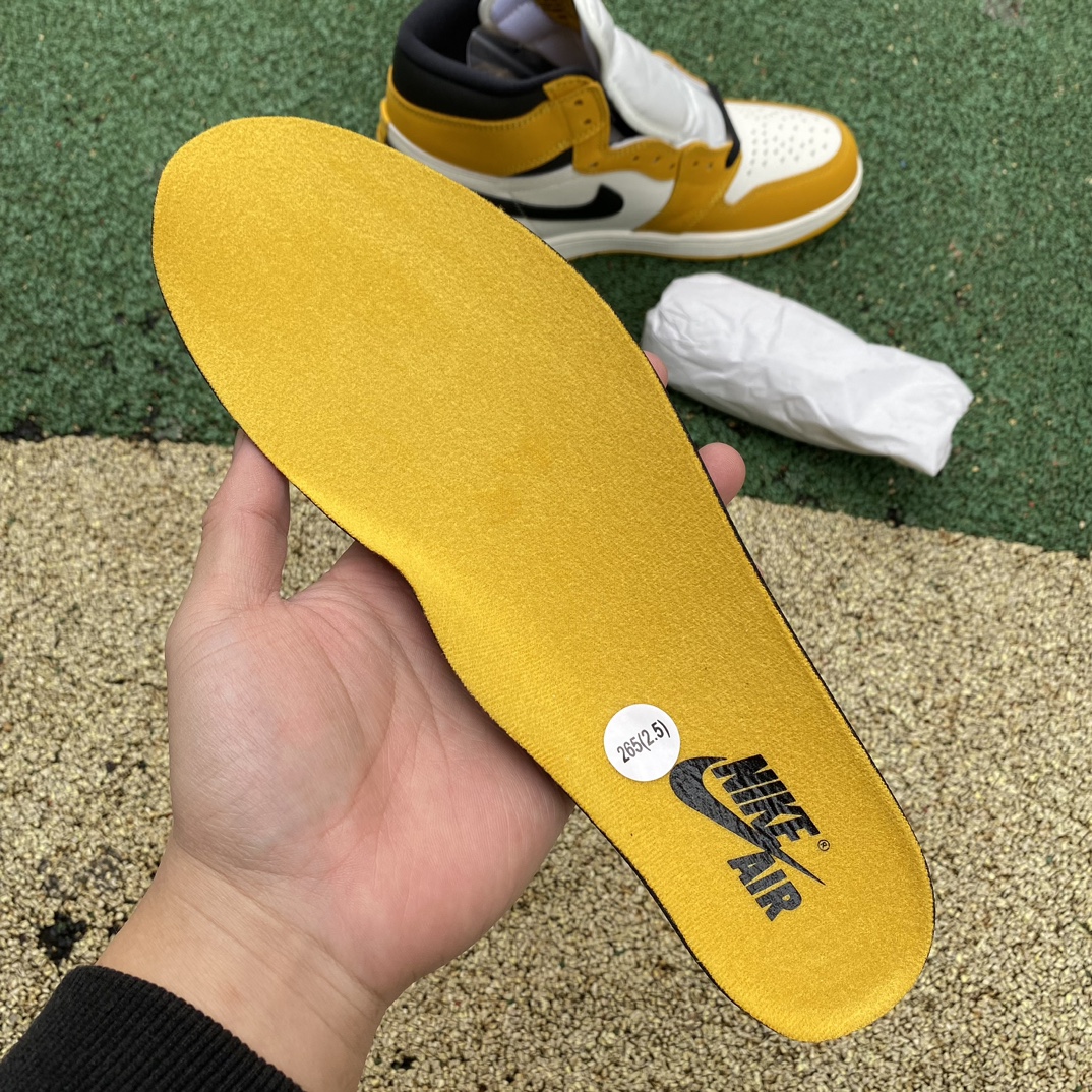 aj1黄色赭石尺码40.5-47.5纯原版️AirJordan1HighOG“YellowOchre”D