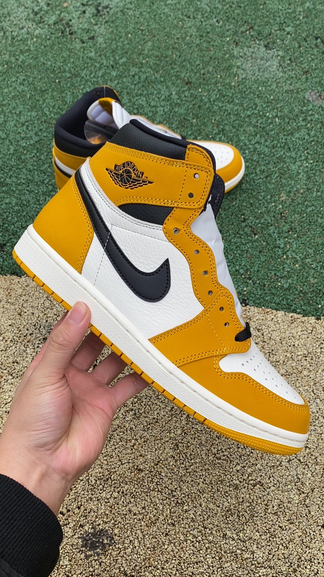 aj1黄色赭石尺码40.5-47.5纯原版️AirJordan1HighOG“YellowOchre”D