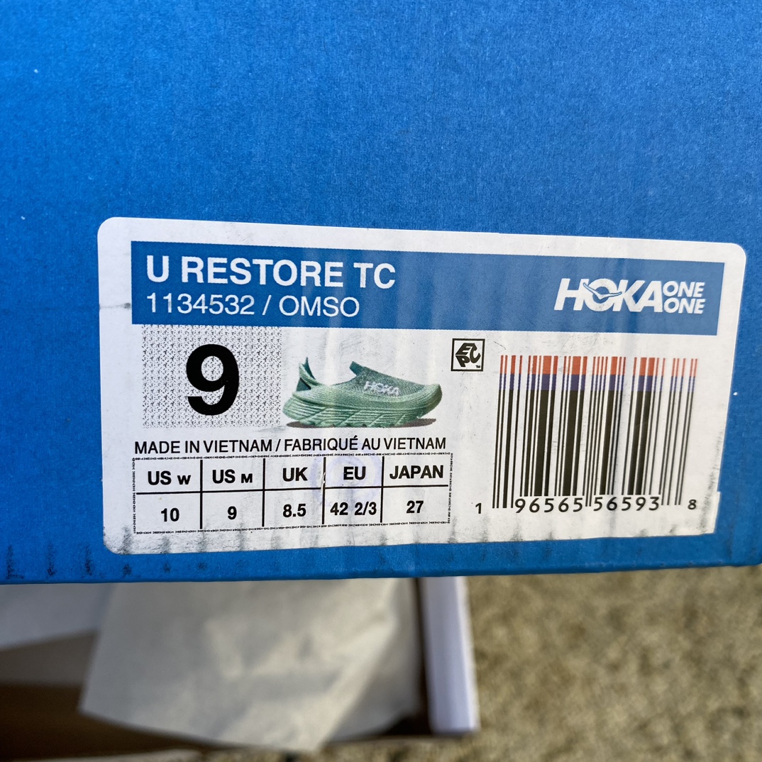 HOKA一脚蹬蒂芙尼尺码36-46HOKAONEONERestoreTC舒适百搭低帮跑步鞋