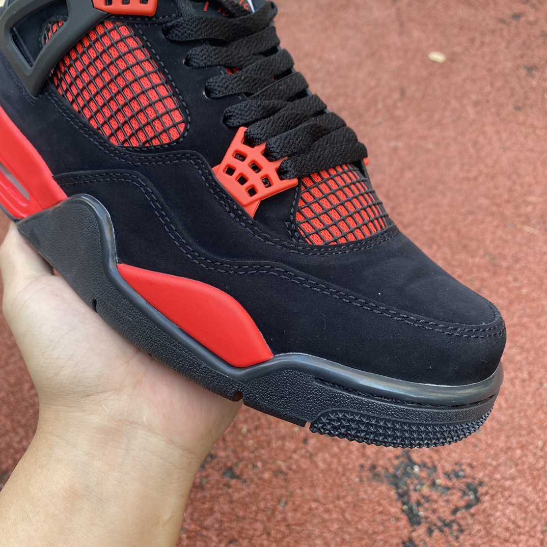 AJ4黑红尺码40-47.5福利特价版出品-AirJordan4“RedThunder”红雷神CT852