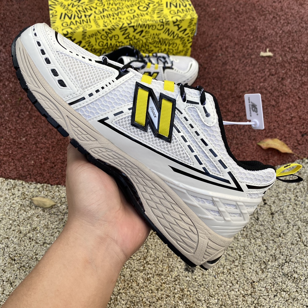 NB1906r米白黄尺码36-46GANNIxNewBalance1906R系列男女复古休闲低帮跑步鞋M