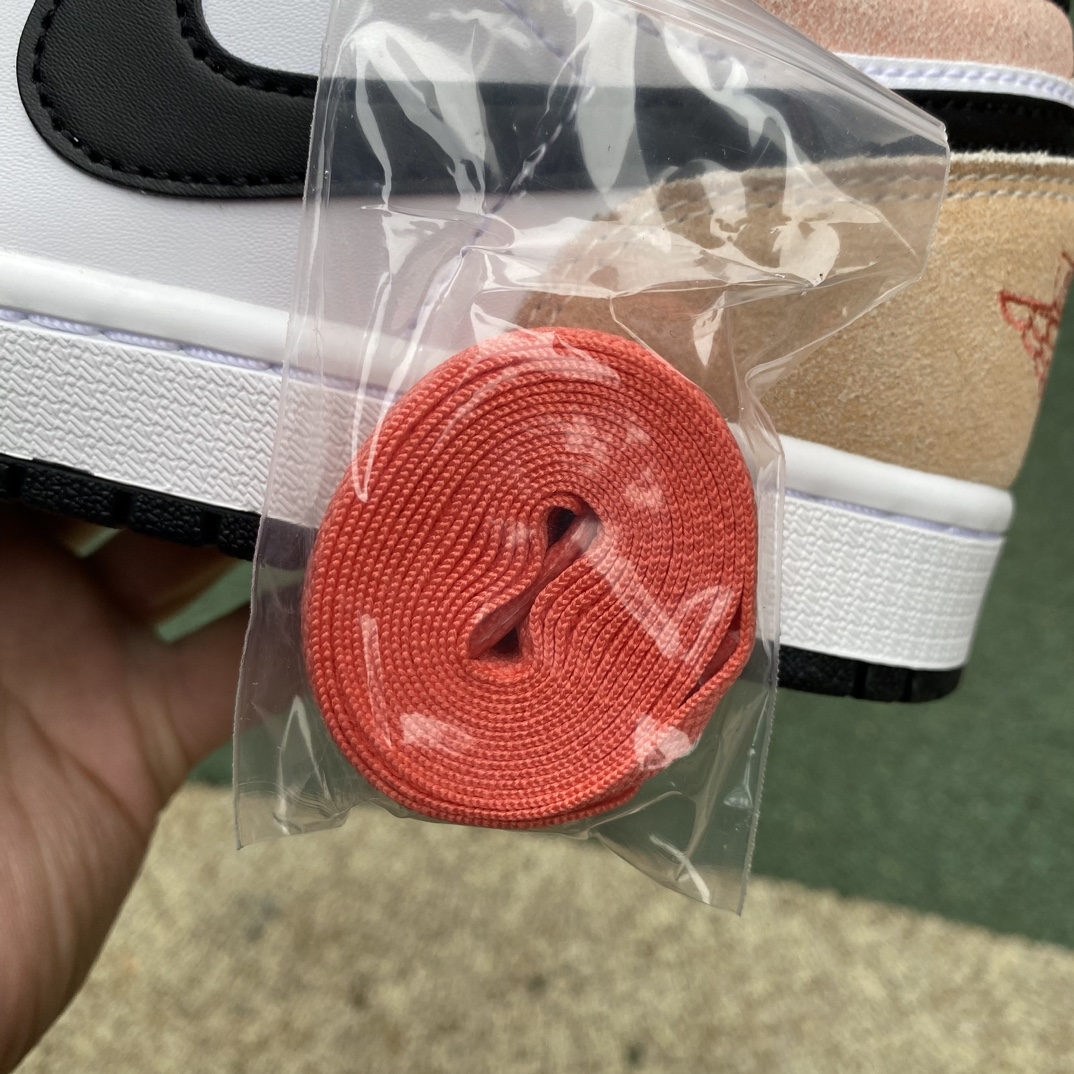 aj1黑白灰拼接low尺码40-46纯原版️AirJordan1lowAJ1耐克黑白灰复古运动篮球鞋DX