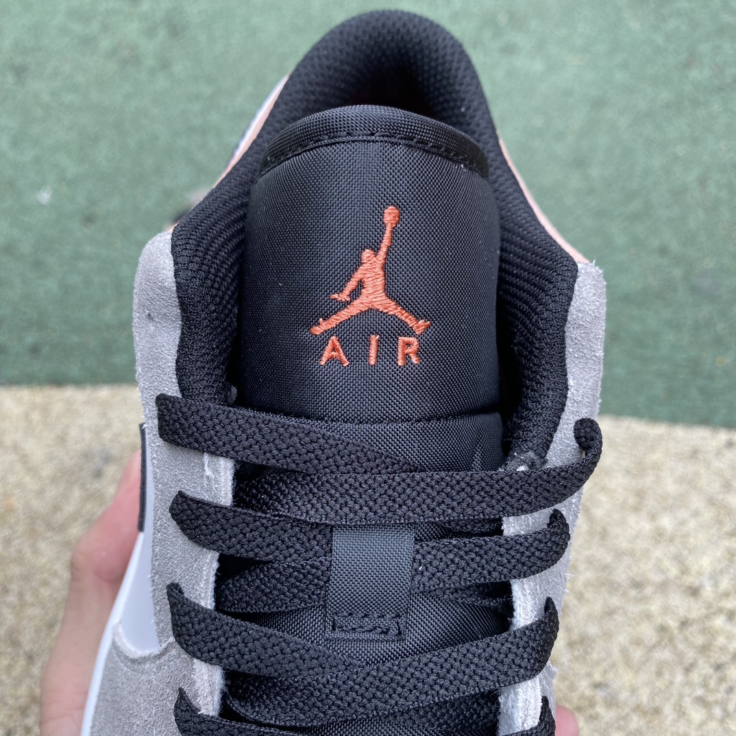 aj1黑白灰拼接low尺码40-46纯原版️AirJordan1lowAJ1耐克黑白灰复古运动篮球鞋DX