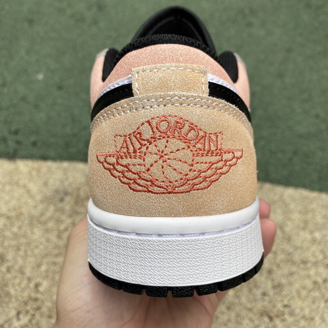 aj1黑白灰拼接low尺码40-46纯原版️AirJordan1lowAJ1耐克黑白灰复古运动篮球鞋DX